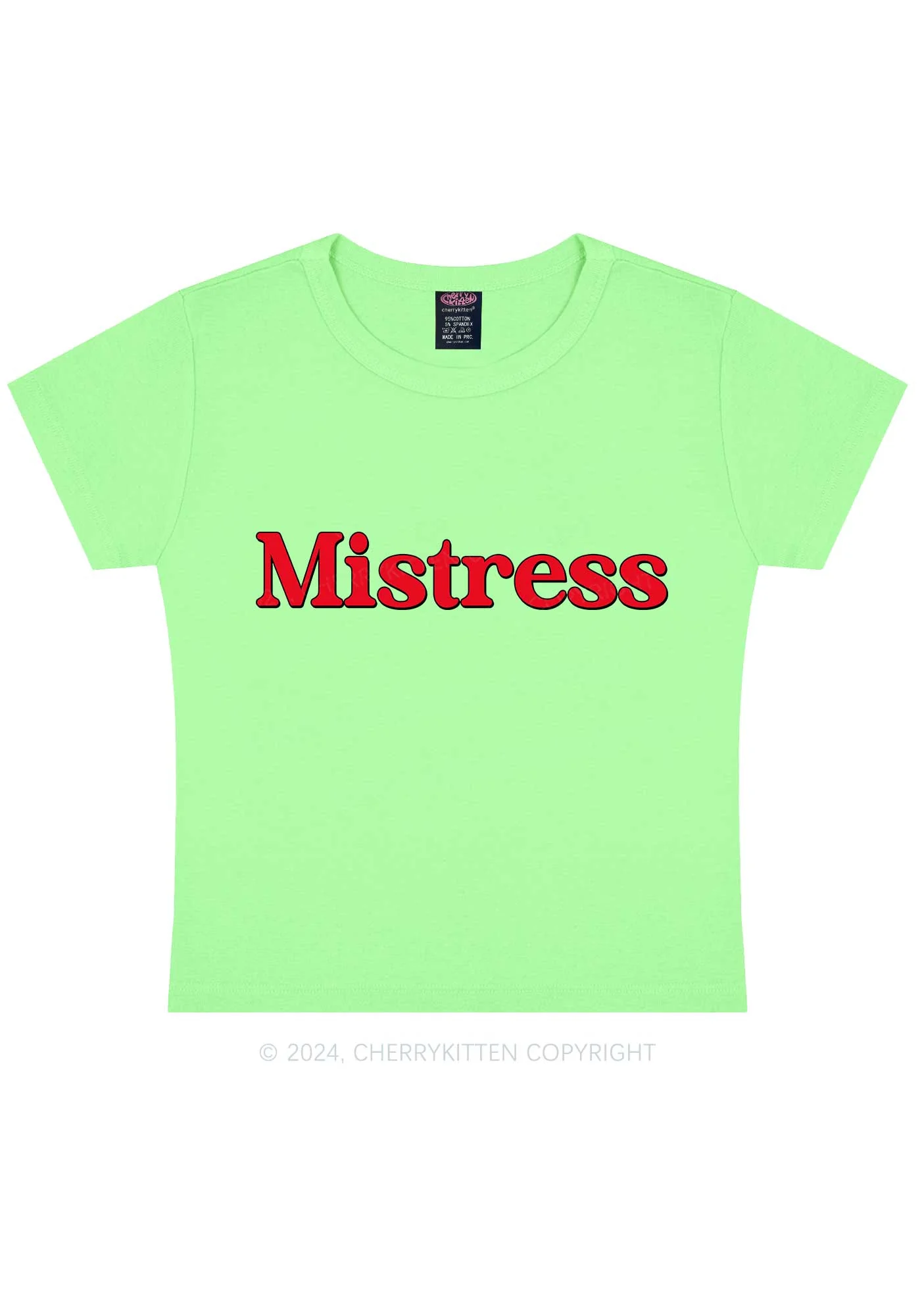 Mistress Y2K Baby Tee Cherrykitten - Image 12