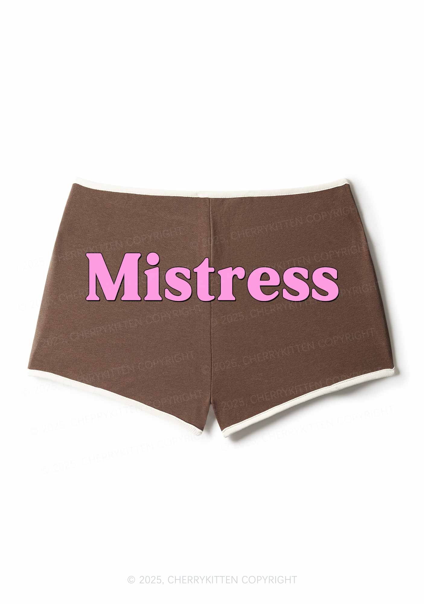 Mistress Y2K Booty Shorts Cherrykitten - Image 4