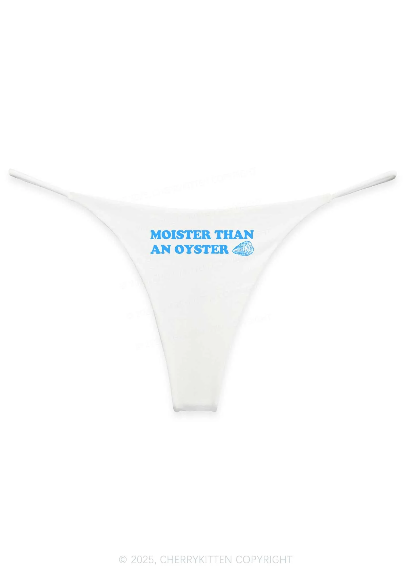 Moister Than An Oyster Y2K Bikini String Thong Cherrykitten - Image 3