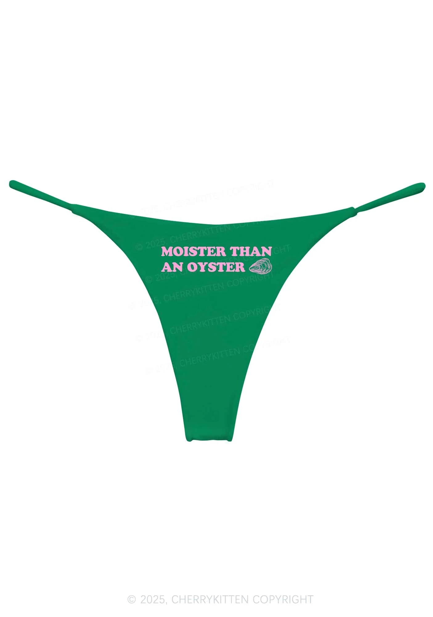 Moister Than An Oyster Y2K Bikini String Thong Cherrykitten - Image 8