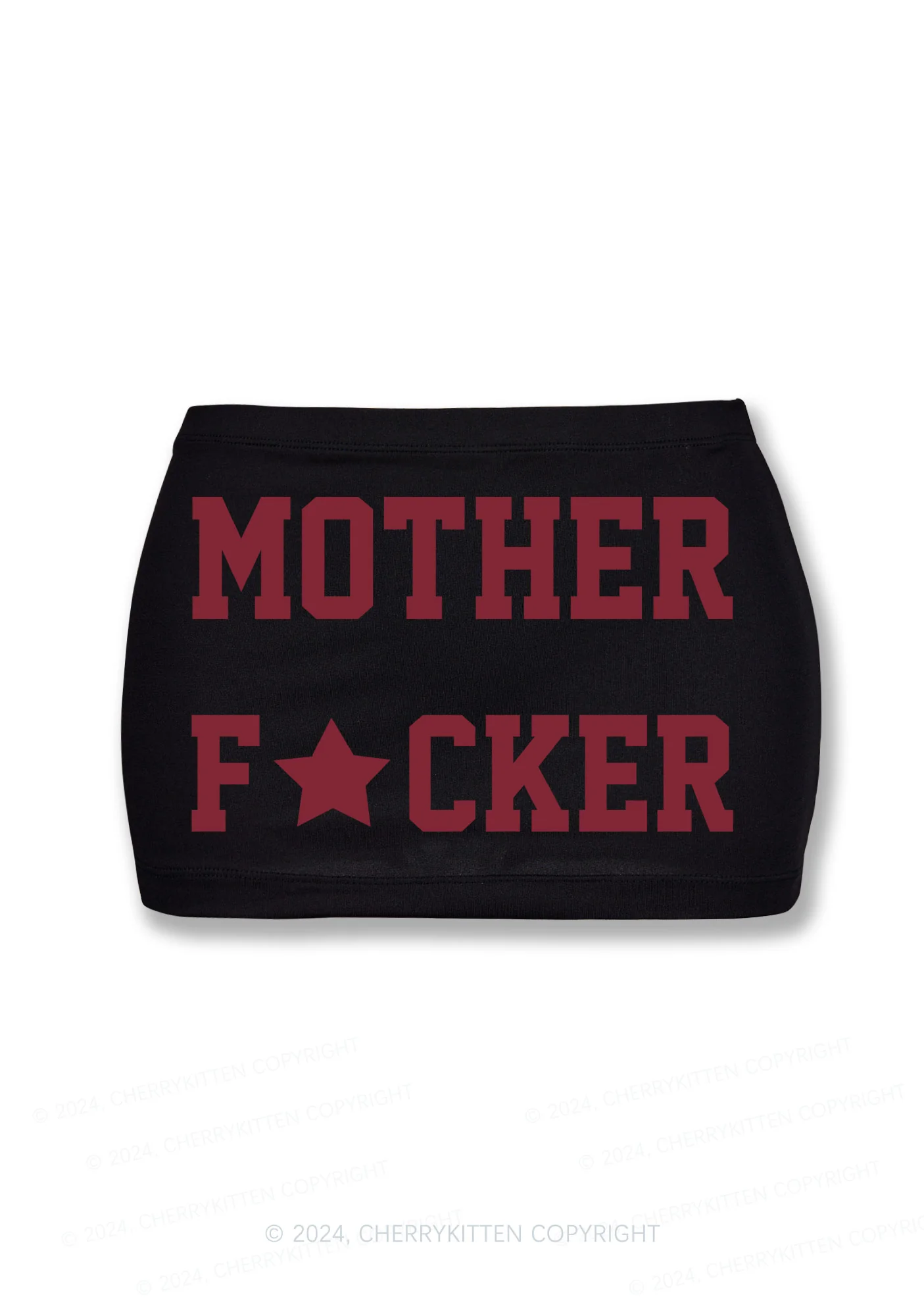 Motherfxcker Y2K Mini Hip Skirt Cherrykitten - Image 3