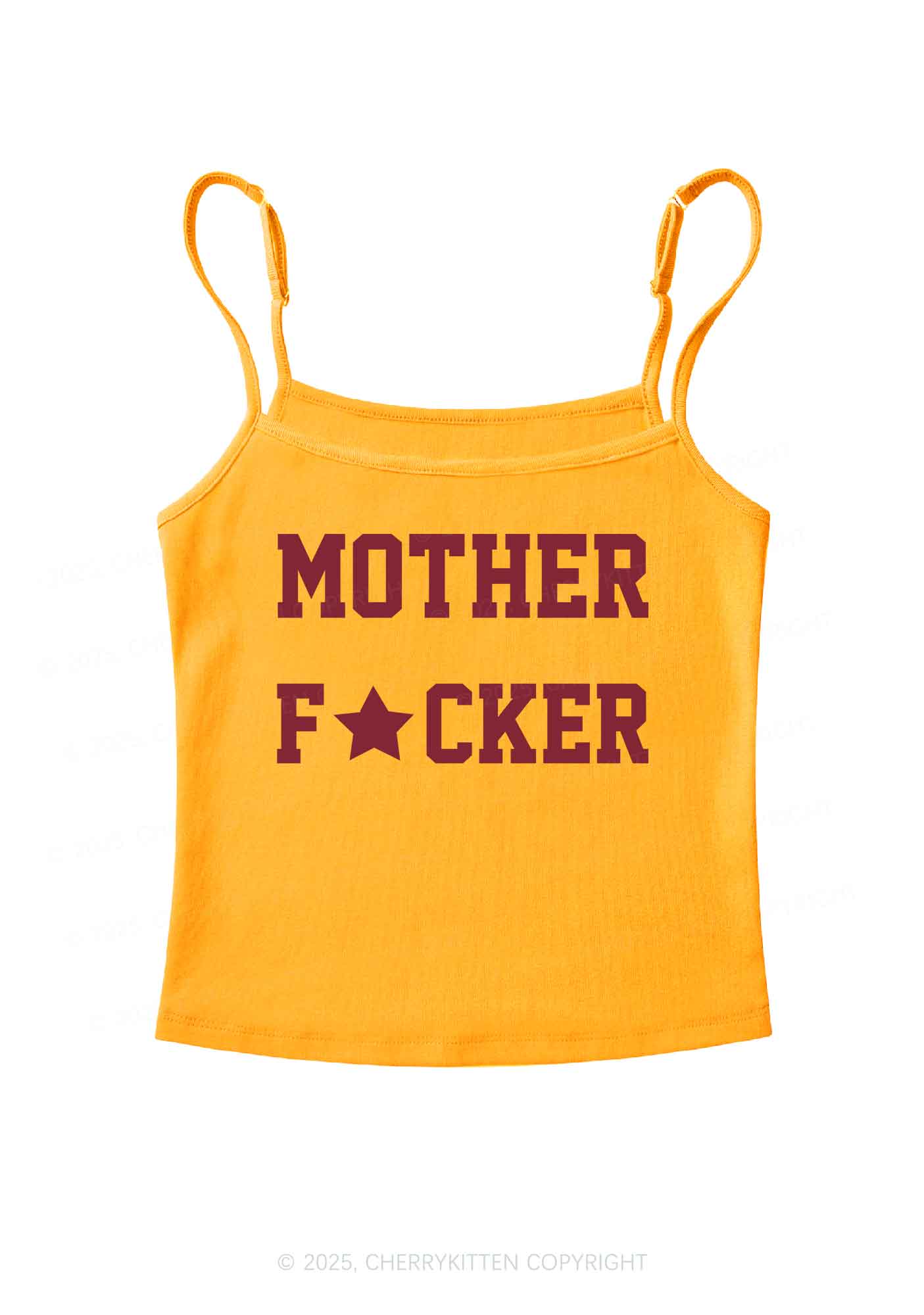 Motherfxcker Y2K Spaghetti Strap Cami Cherrykitten - Image 6