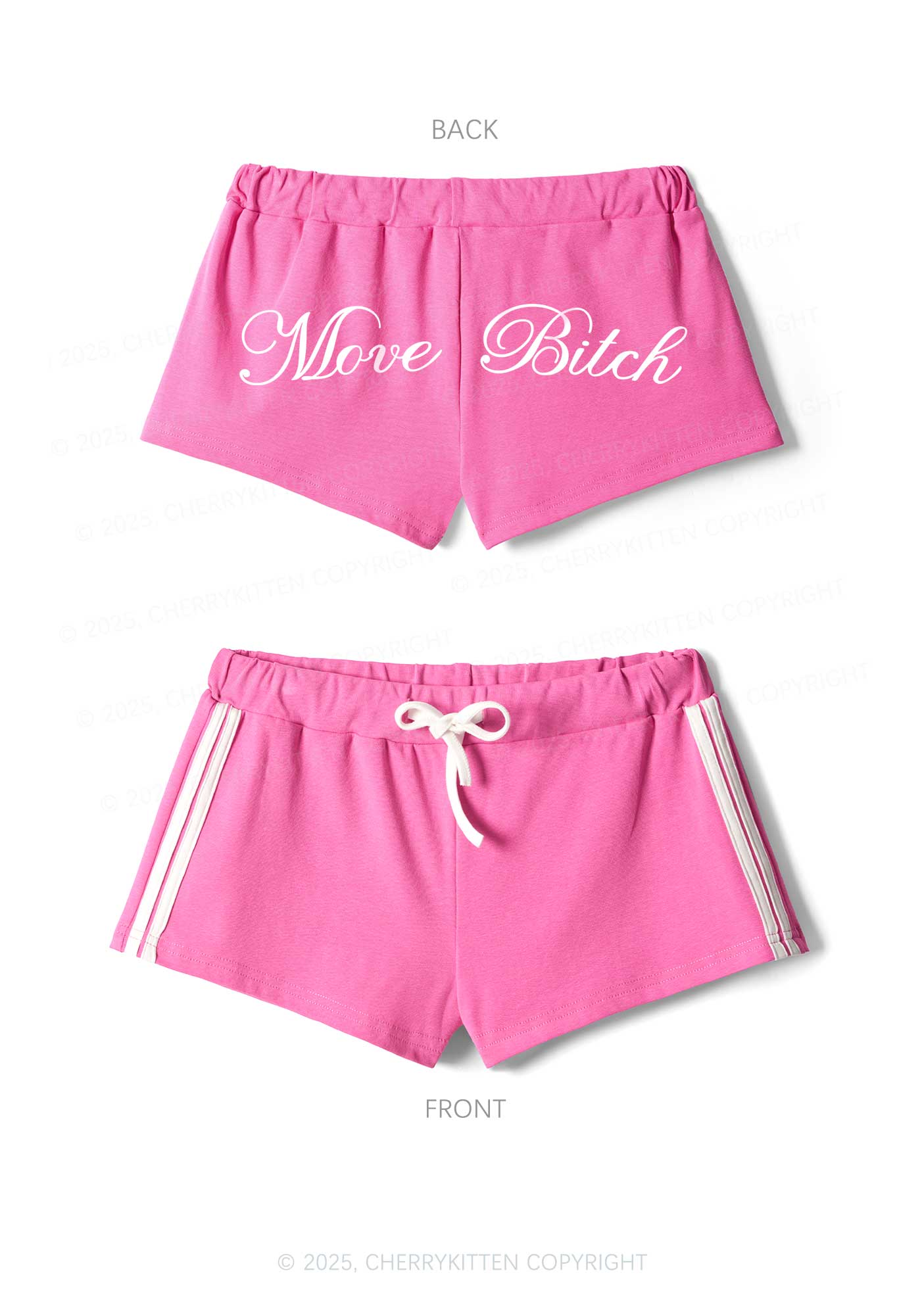 Move Bxxch Y2K Drawstring Mini Shorts Cherrykitten - Image 3