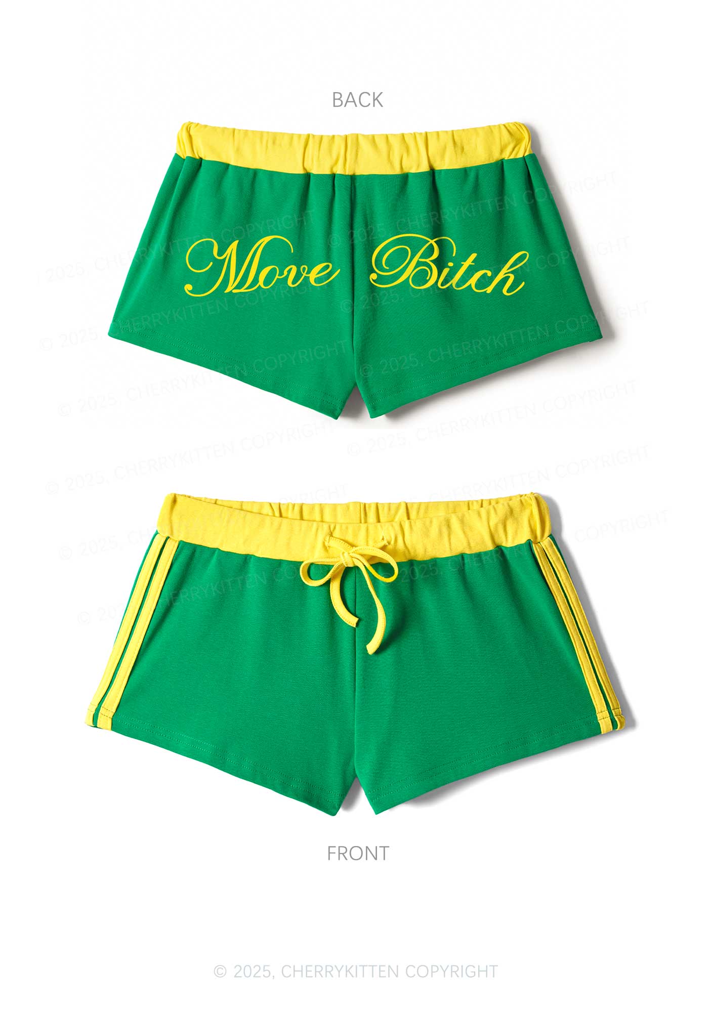 Move Bxxch Y2K Drawstring Mini Shorts Cherrykitten - Image 6