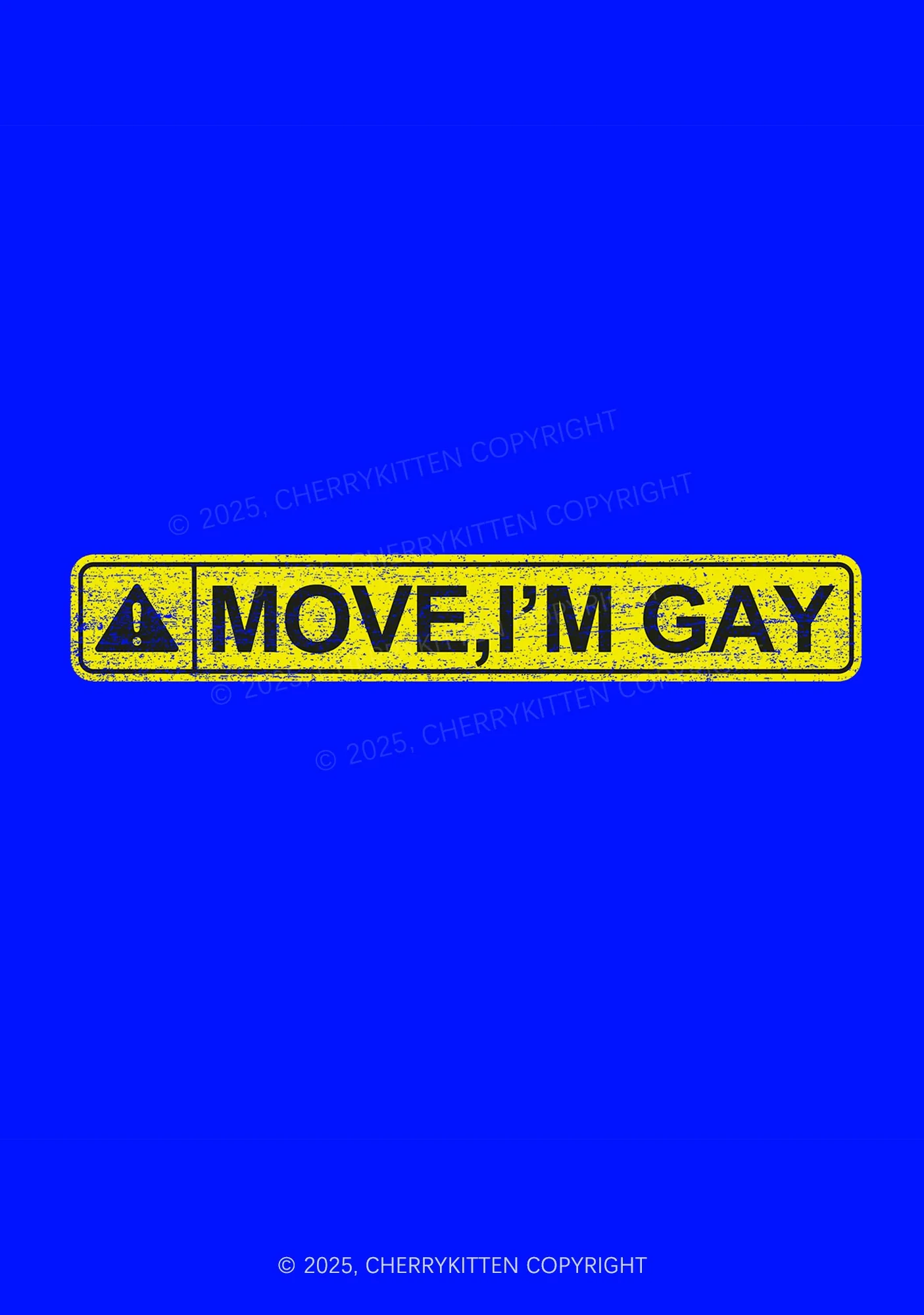 Move Im Gay Pride 1Pc Y2K Pin Badge Cherrykitten - Image 2