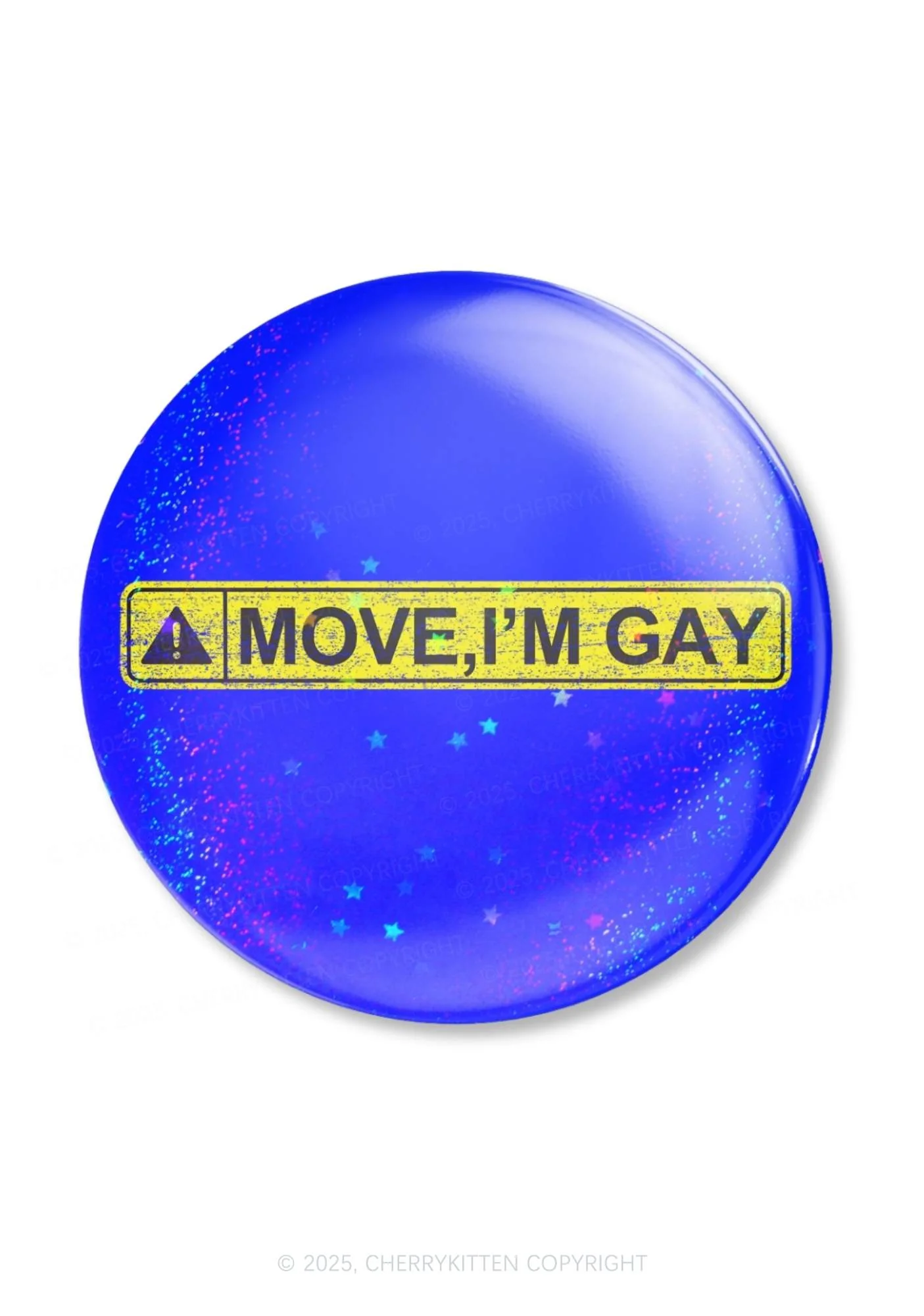 Move Im Gay Pride 1Pc Y2K Pin Badge Cherrykitten - Image 4