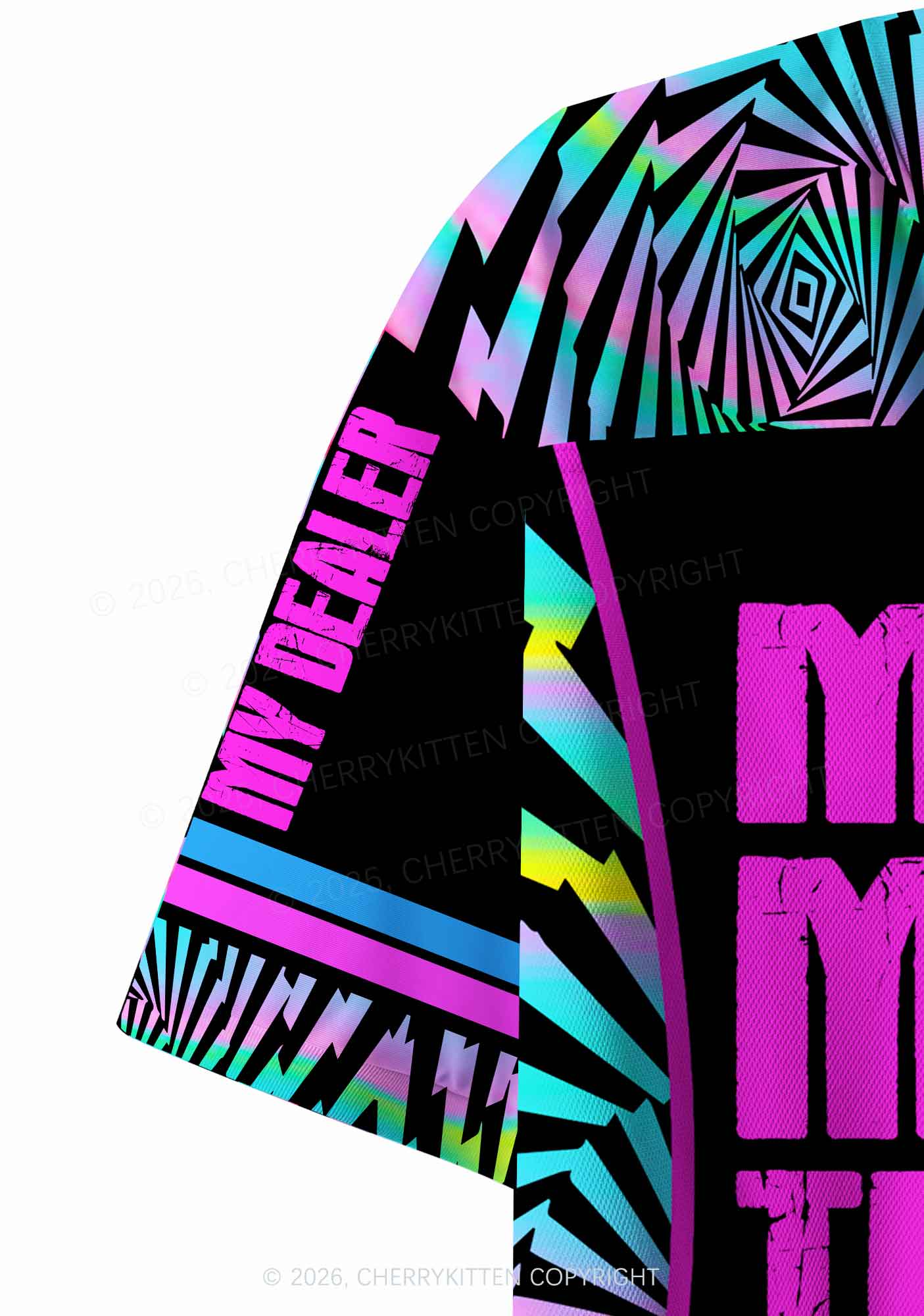 Music Is My Drxg Y2K Crop Sport Jersey Shirts Cherrykitten - Image 8