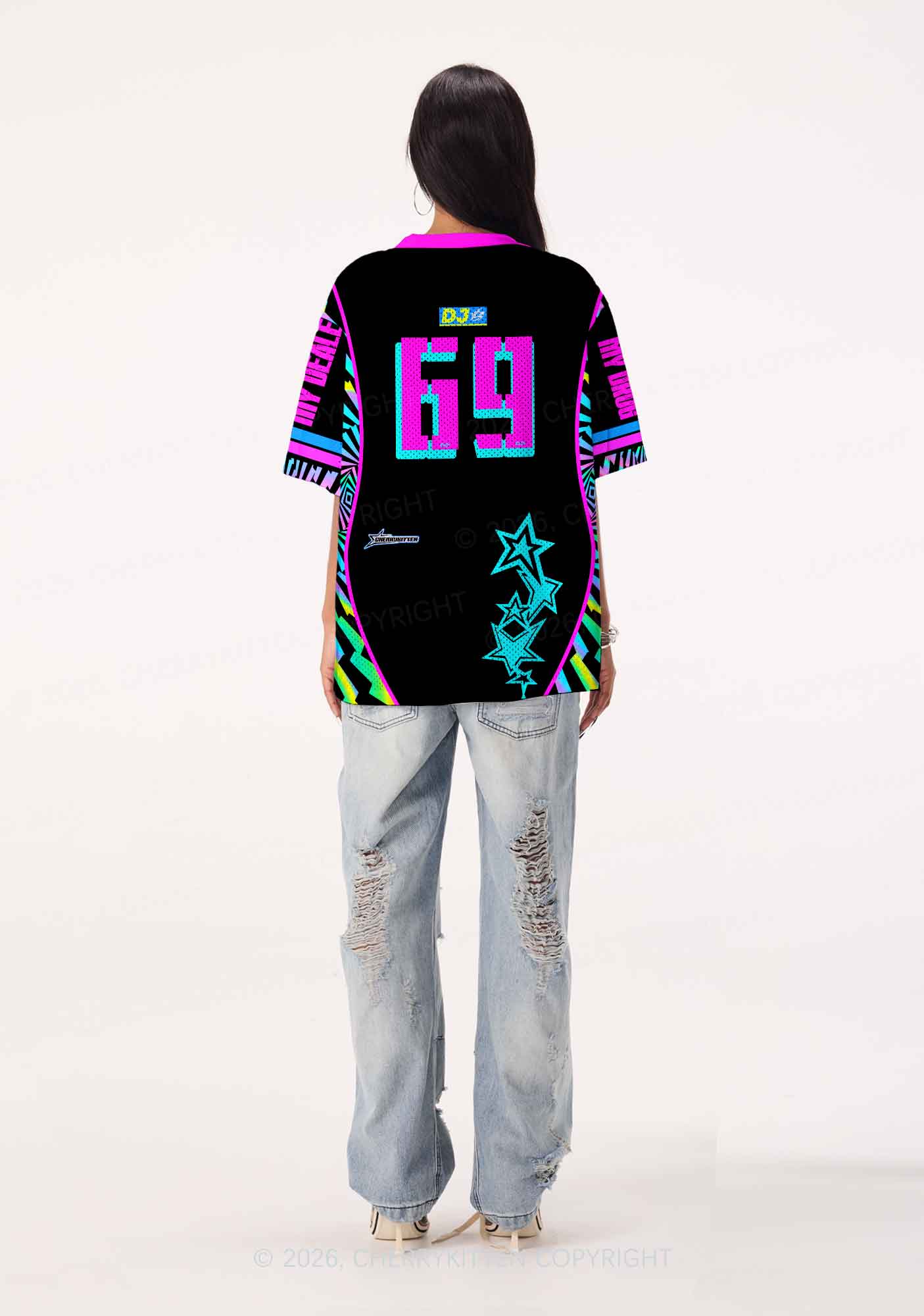 Music Is My Drxg Y2K Sport Jersey Shirts Cherrykitten - Image 3