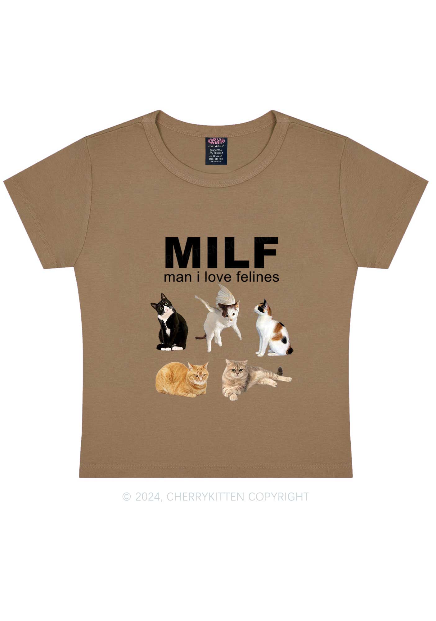 Mxxf Felines Y2K Baby Tee Cherrykitten - Image 10