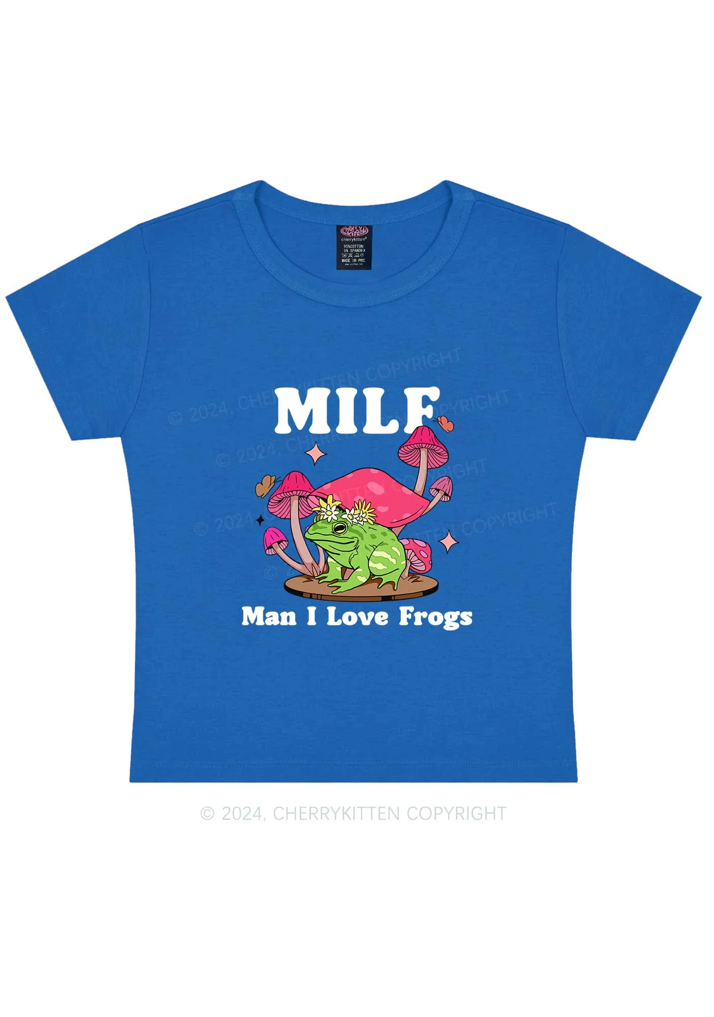 Mxxf Frog Y2K Baby Tee Cherrykitten - Image 11