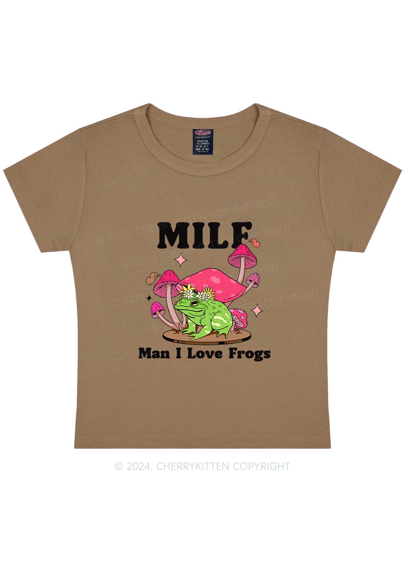 Mxxf Frog Y2K Baby Tee Cherrykitten - Image 12