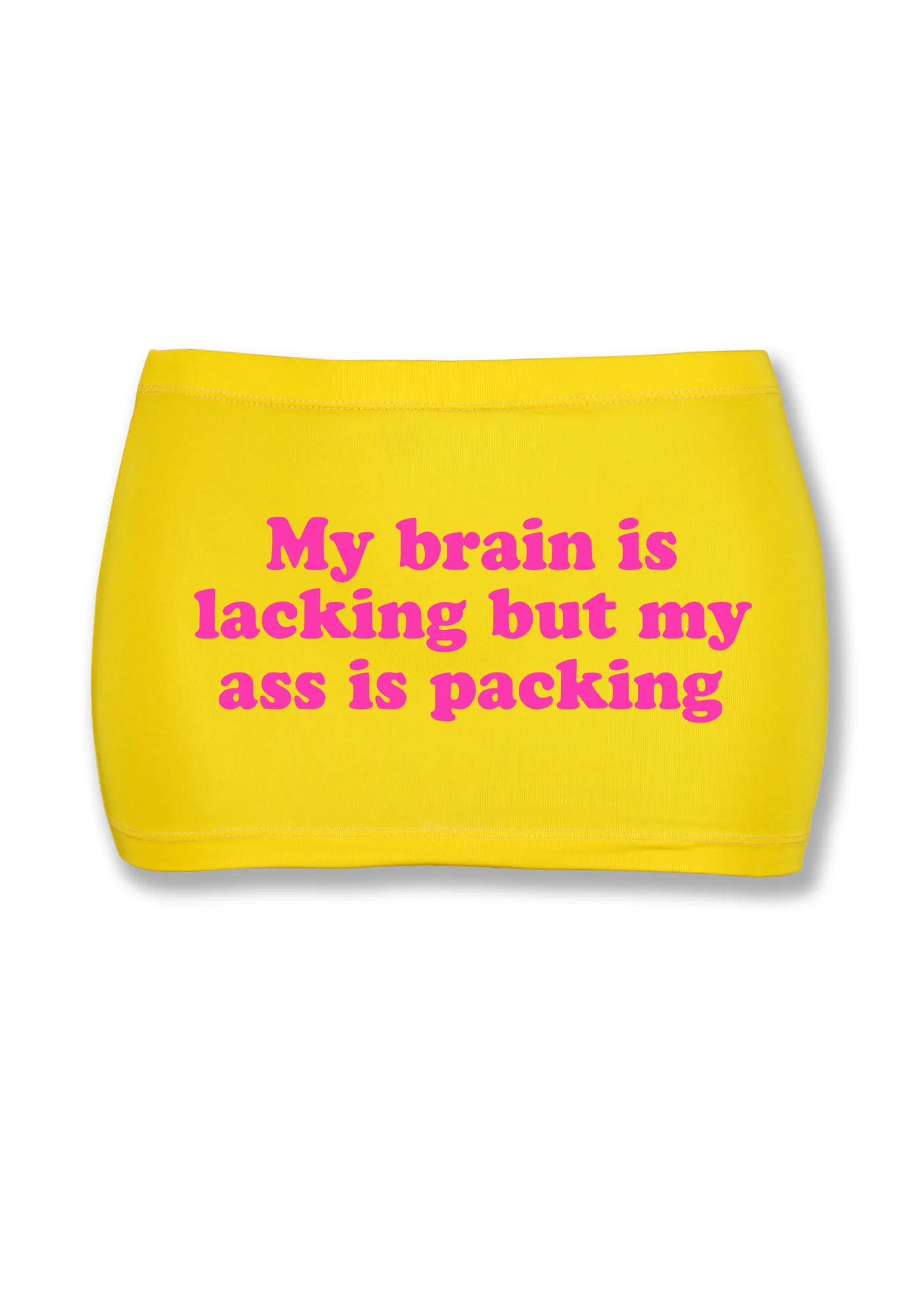 My Brain Is Lacking Y2K Mini Hip Skirt Cherrykitten - Image 4