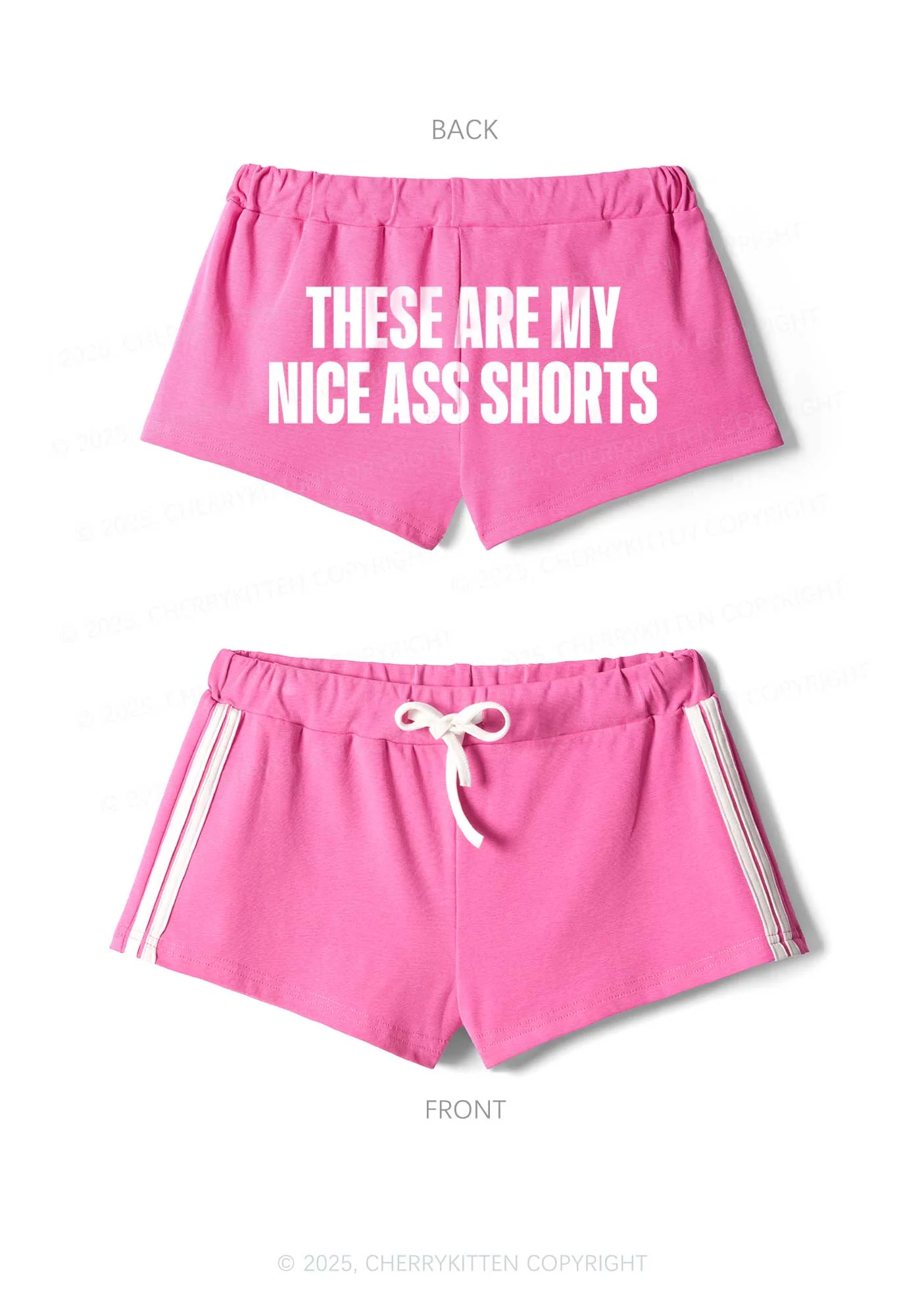 My Nice Axx Y2K Drawstring Mini Shorts Cherrykitten - Image 5