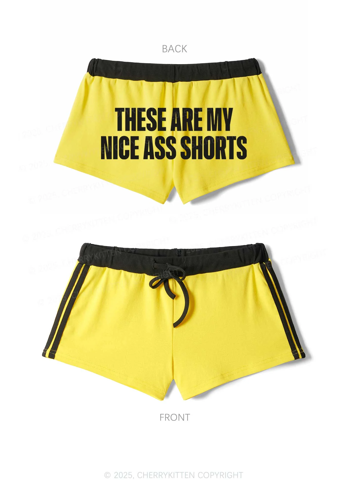 My Nice Axx Y2K Drawstring Mini Shorts Cherrykitten - Image 6