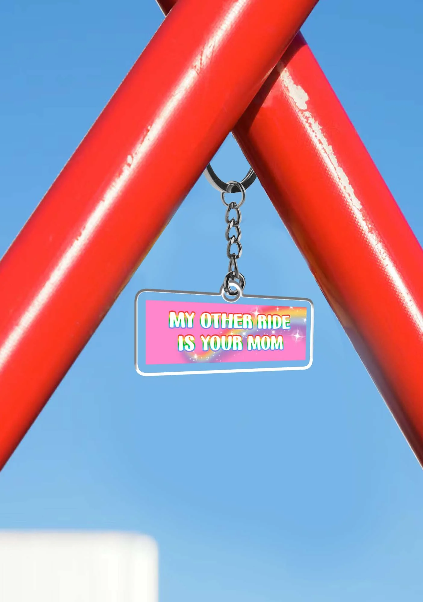 My Other Ride 1Pc Y2K Keychain Cherrykitten - Image 3