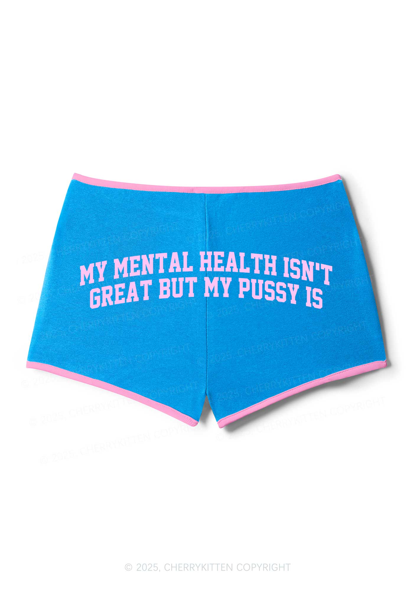Great Mental Health Y2K Booty Shorts Cherrykitten - Image 3