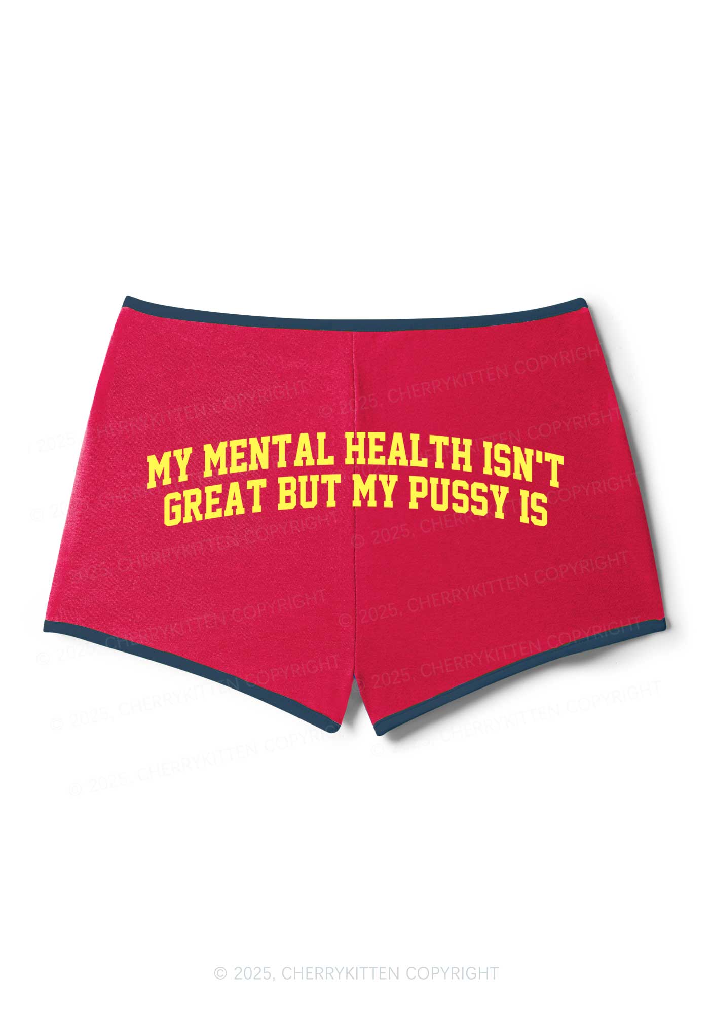 Great Mental Health Y2K Booty Shorts Cherrykitten - Image 4