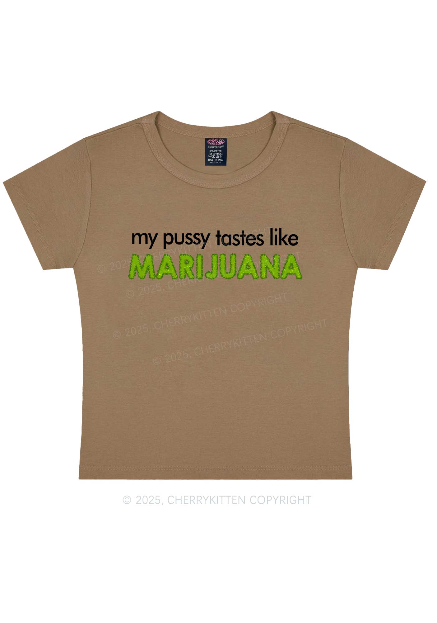 My Puxxy Tastes Y2K Baby Tee Cherrykitten - Image 10