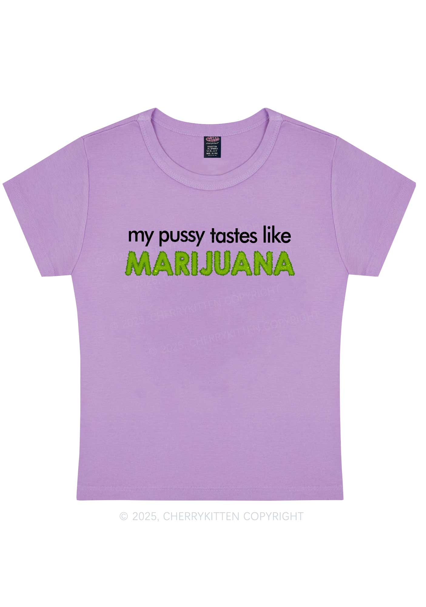 My Puxxy Tastes Y2K Baby Tee Cherrykitten - Image 6