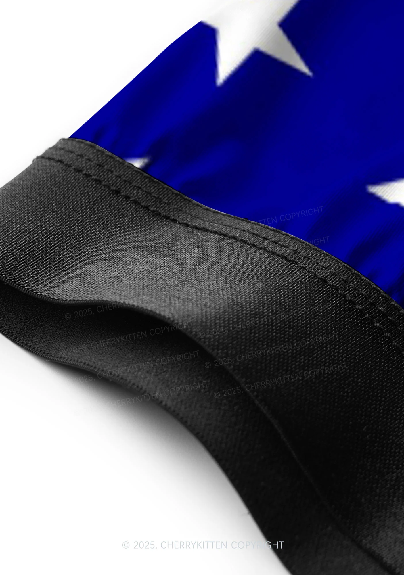 Navy Blue Star Y2K Print Men Boxer Briefs Cherrykitten - Image 5