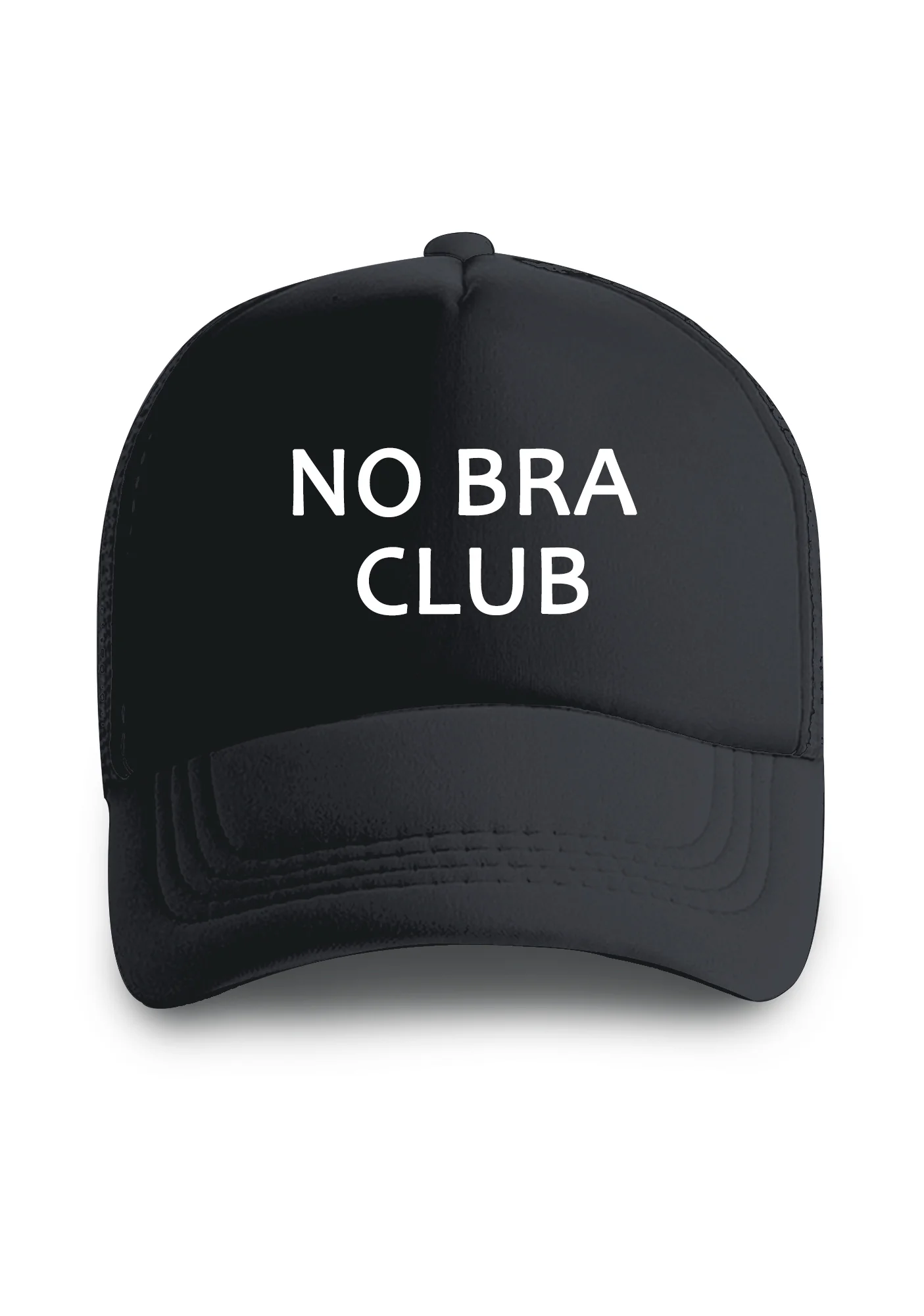 No Bra Club Trucker Hat - Image 3