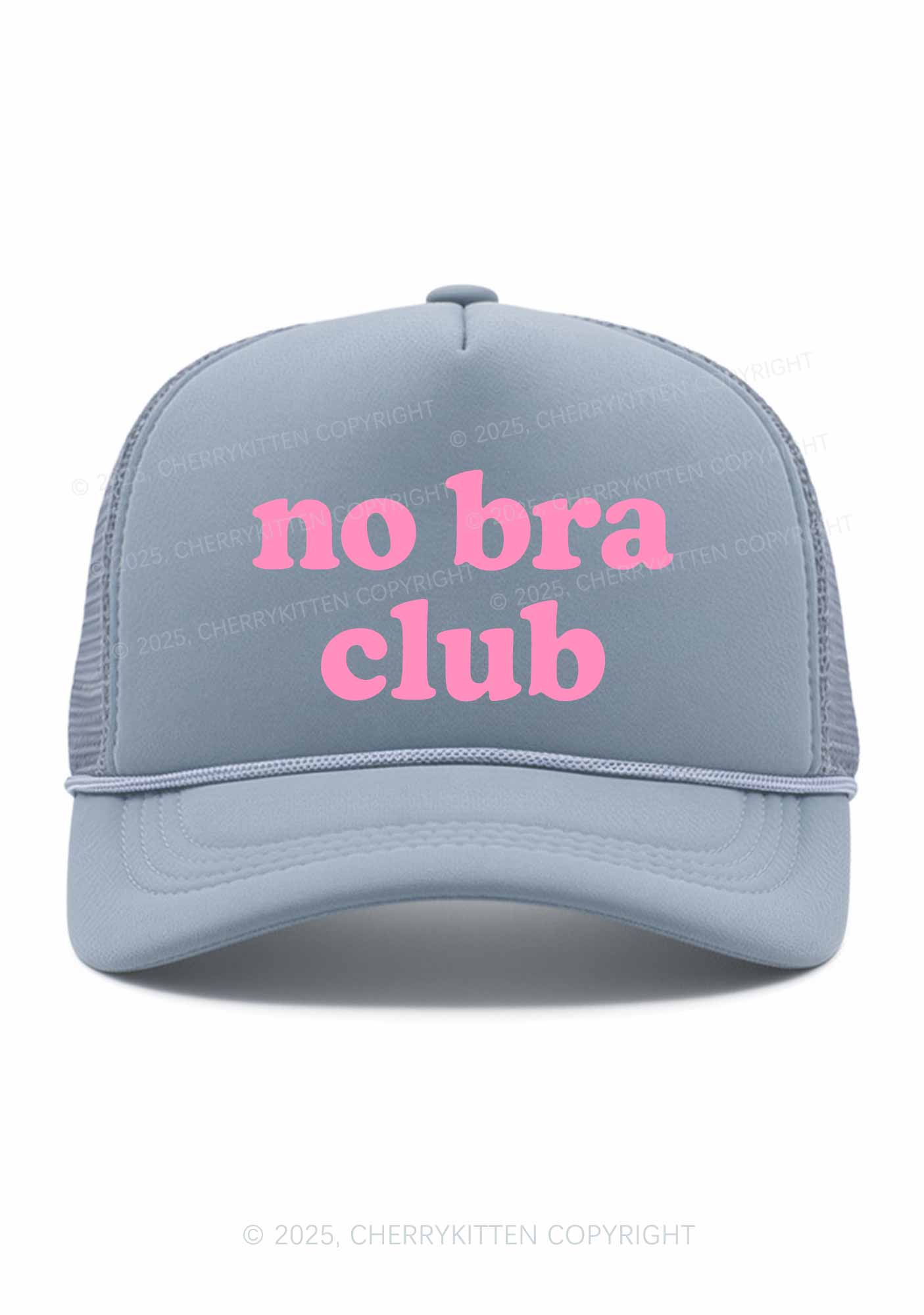 No Bra Club Y2K Trucker Hat Cherrykitten - Image 6