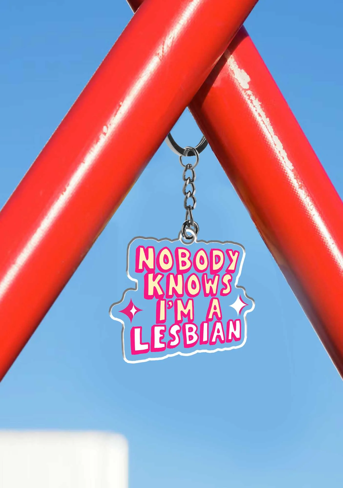 Nobody Knows 1Pc Y2K Keychain Cherrykitten - Image 3