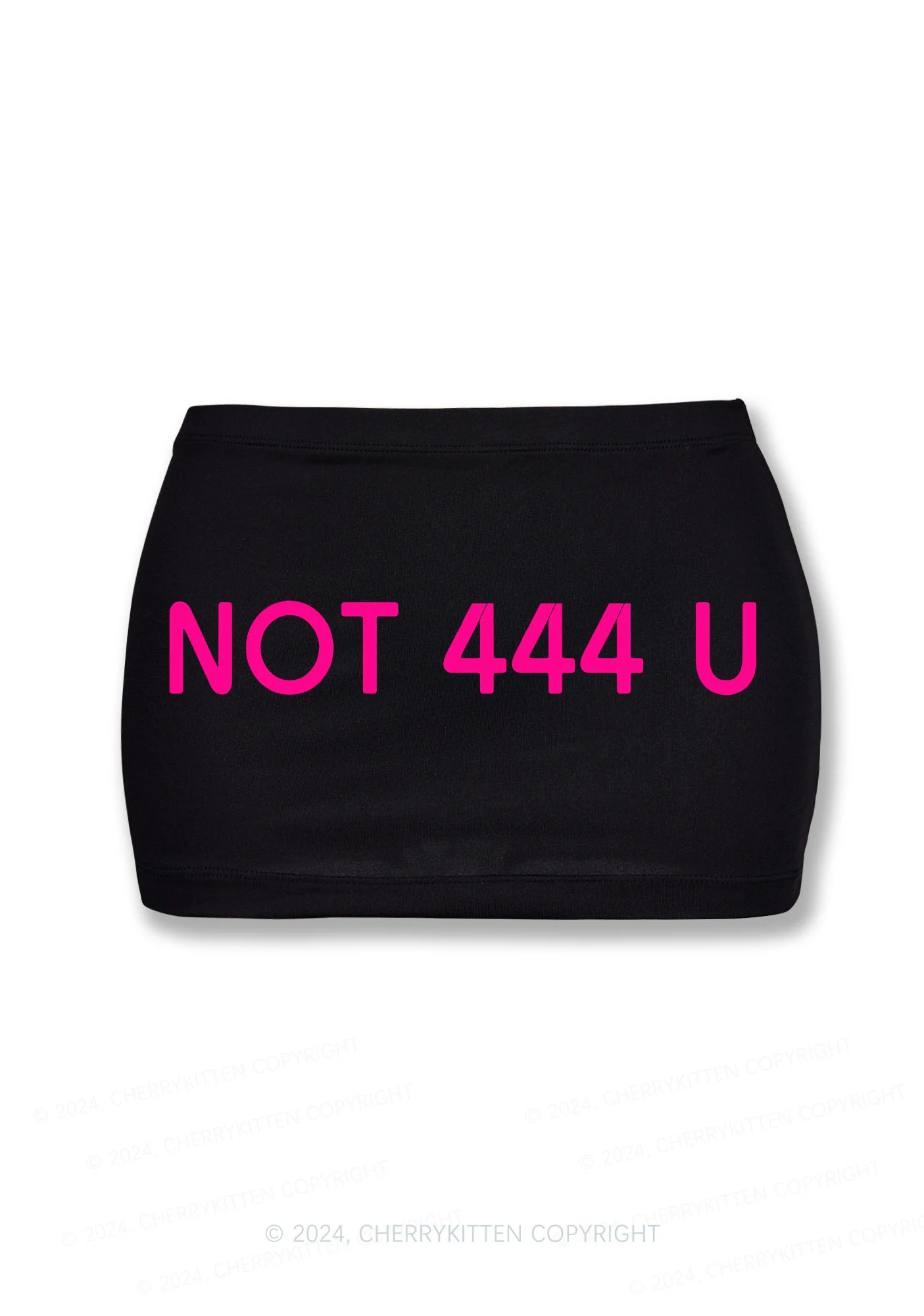 Not For You Y2K Mini Hip Skirt Cherrykitten - Image 2