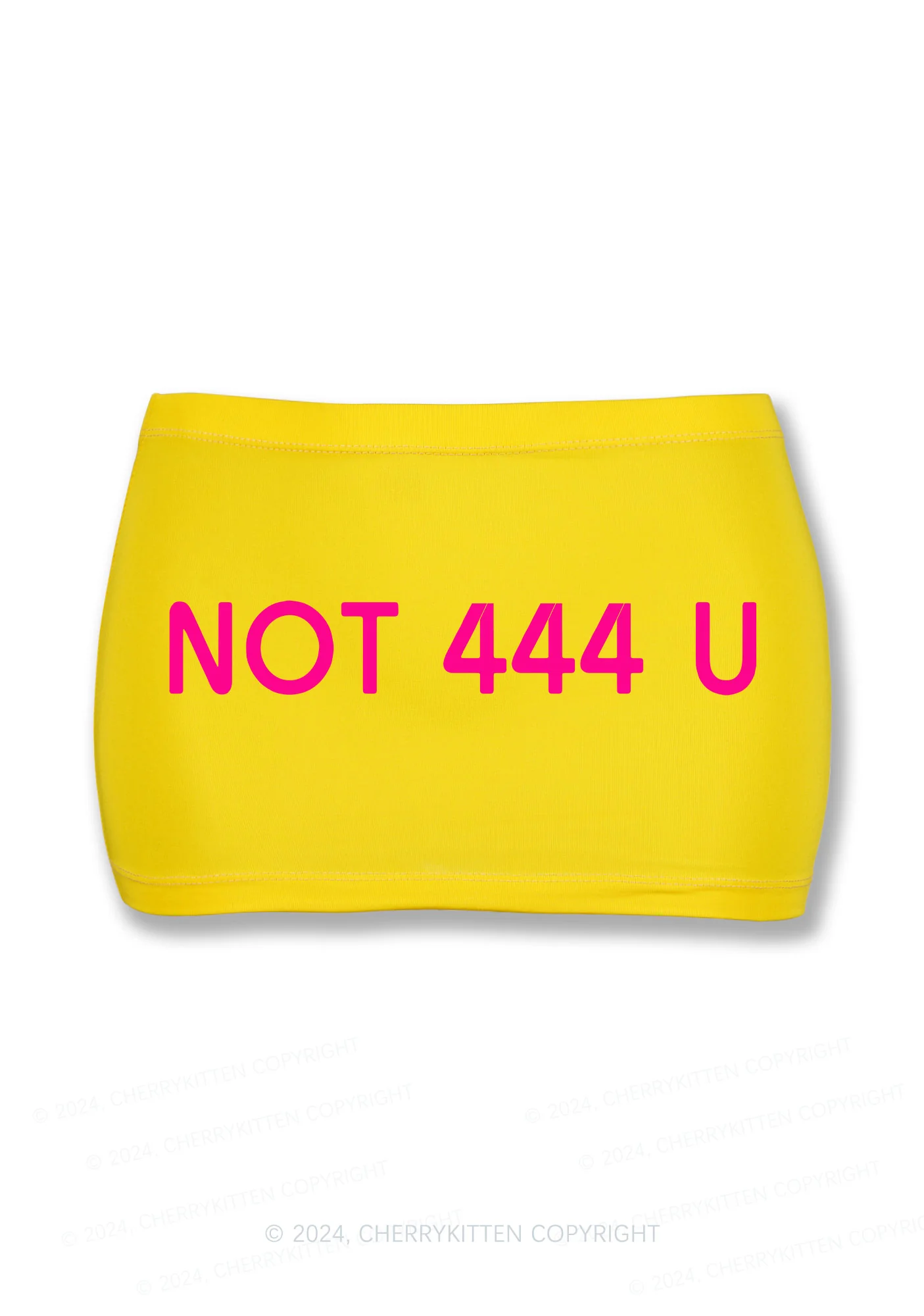 Not For You Y2K Mini Hip Skirt Cherrykitten - Image 3