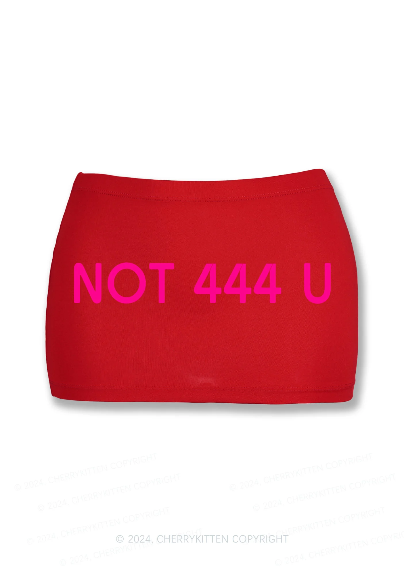 Not For You Y2K Mini Hip Skirt Cherrykitten - Image 6