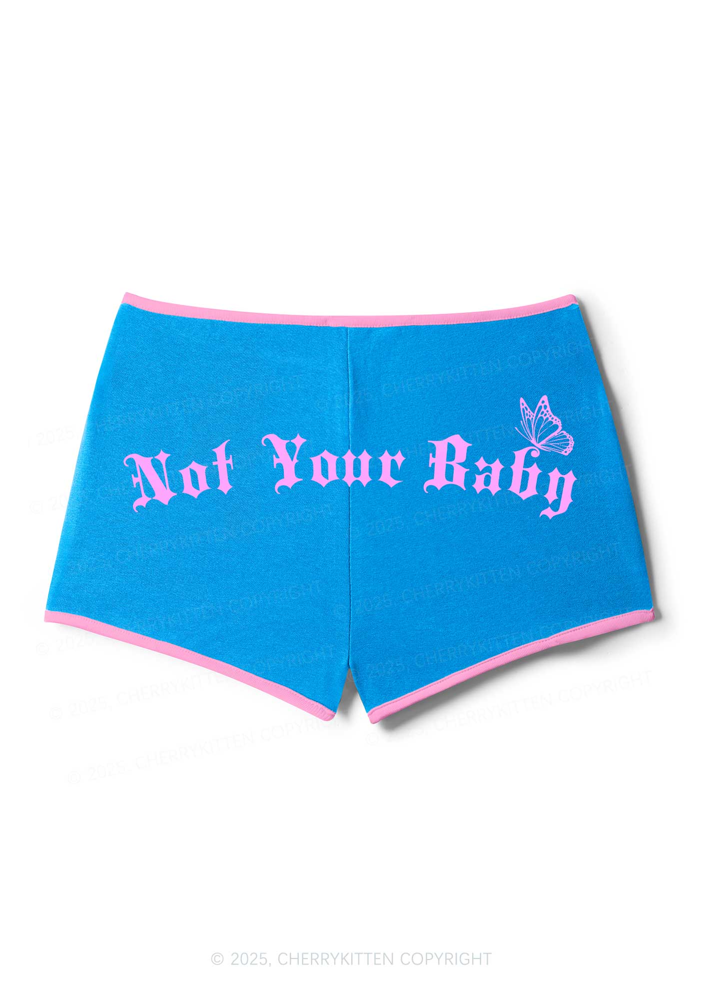 Not Your Baby Y2K Booty Shorts Cherrykitten - Image 3