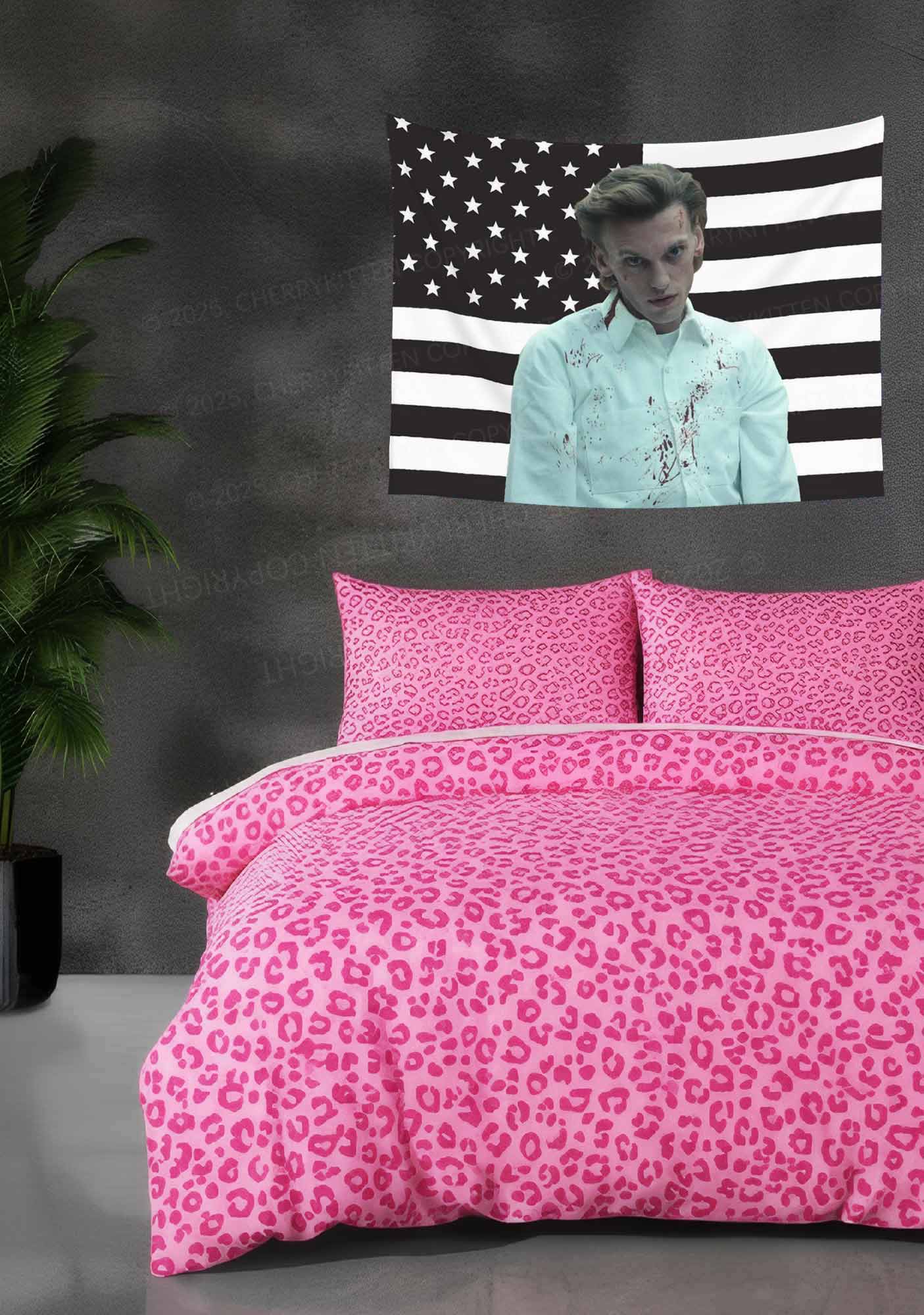 Number One Black Flag Y2K Tapestry Cherrykitten - Image 3