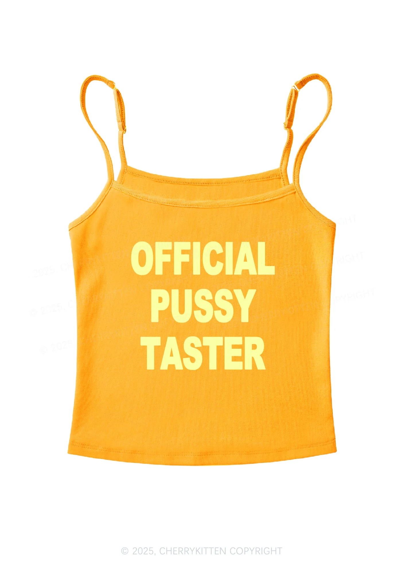 Official Puxxy Taster Y2K Spaghetti Strap Cami Cherrykitten - Image 6
