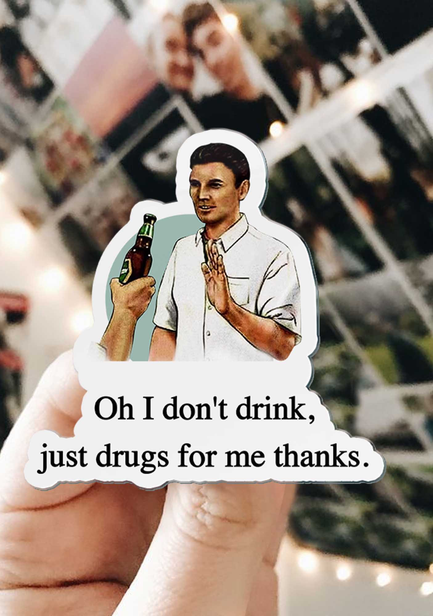 Oh I Don't Drink 1Pc Y2K Pin Cherrykitten - Image 3