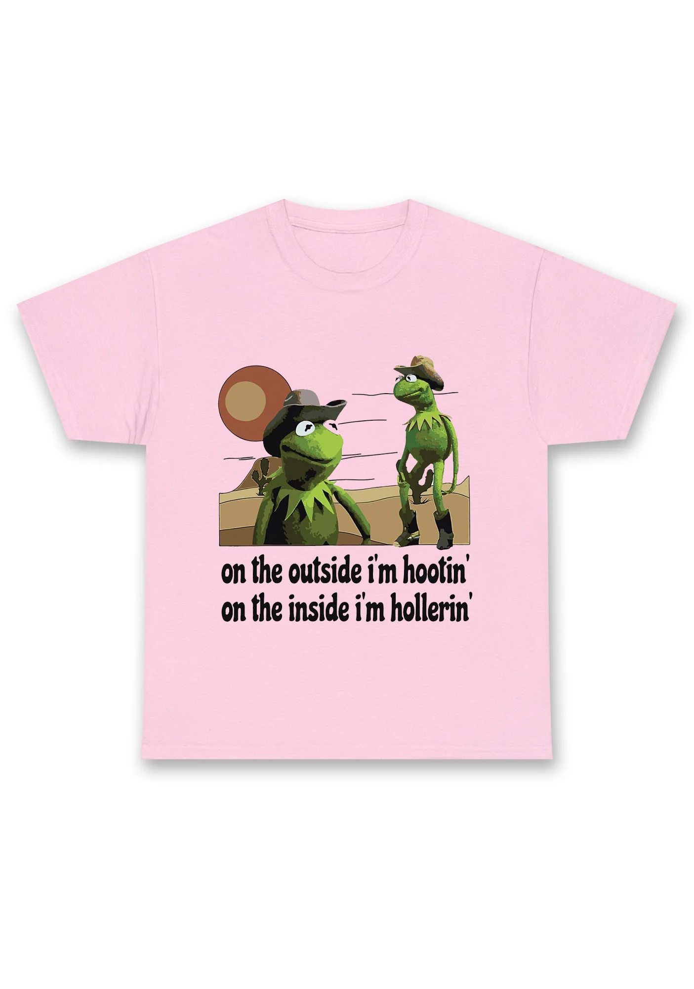 On The Outside I'm Hootin' Chunky Shirt - Image 4