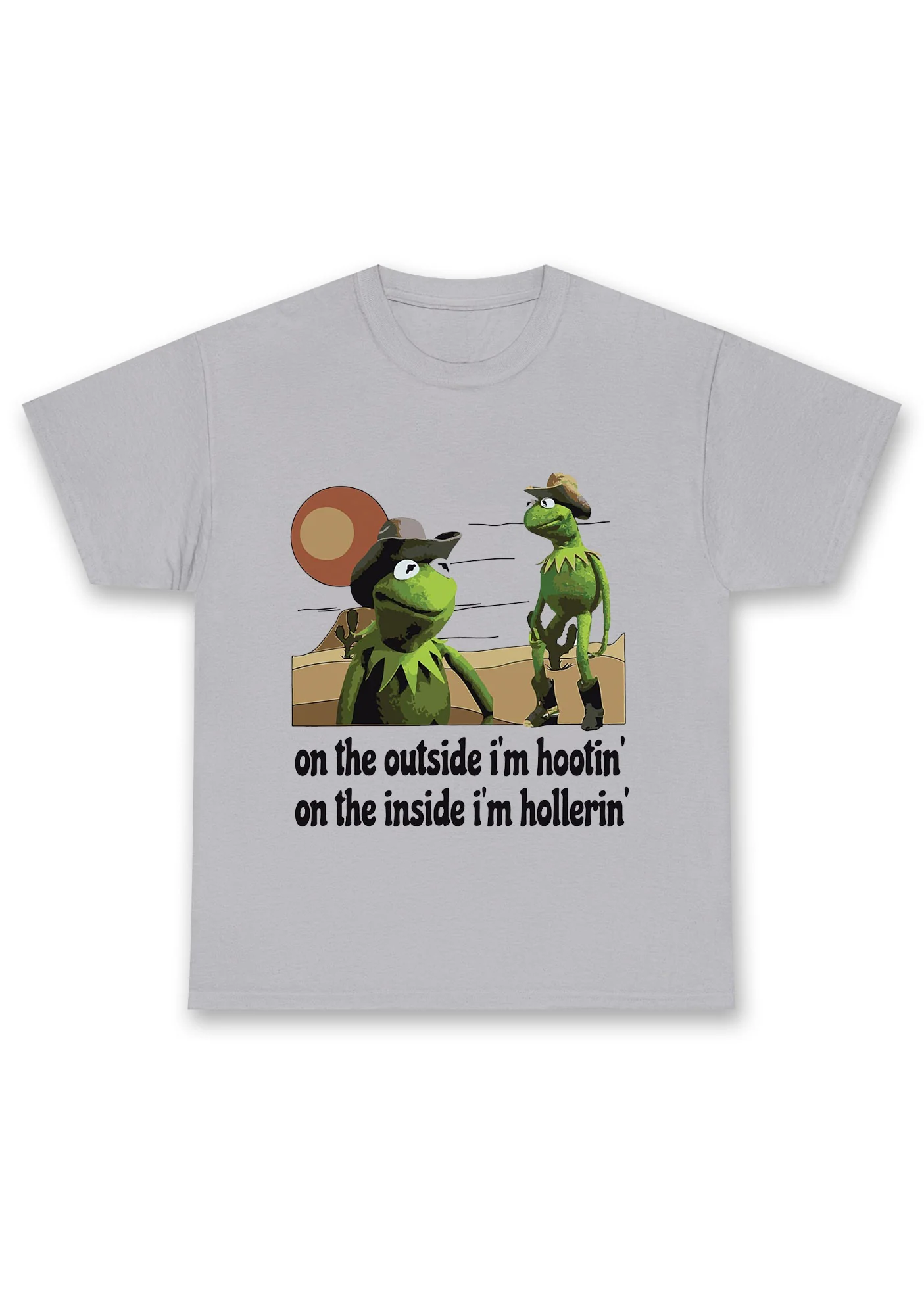 On The Outside I'm Hootin' Chunky Shirt - Image 5