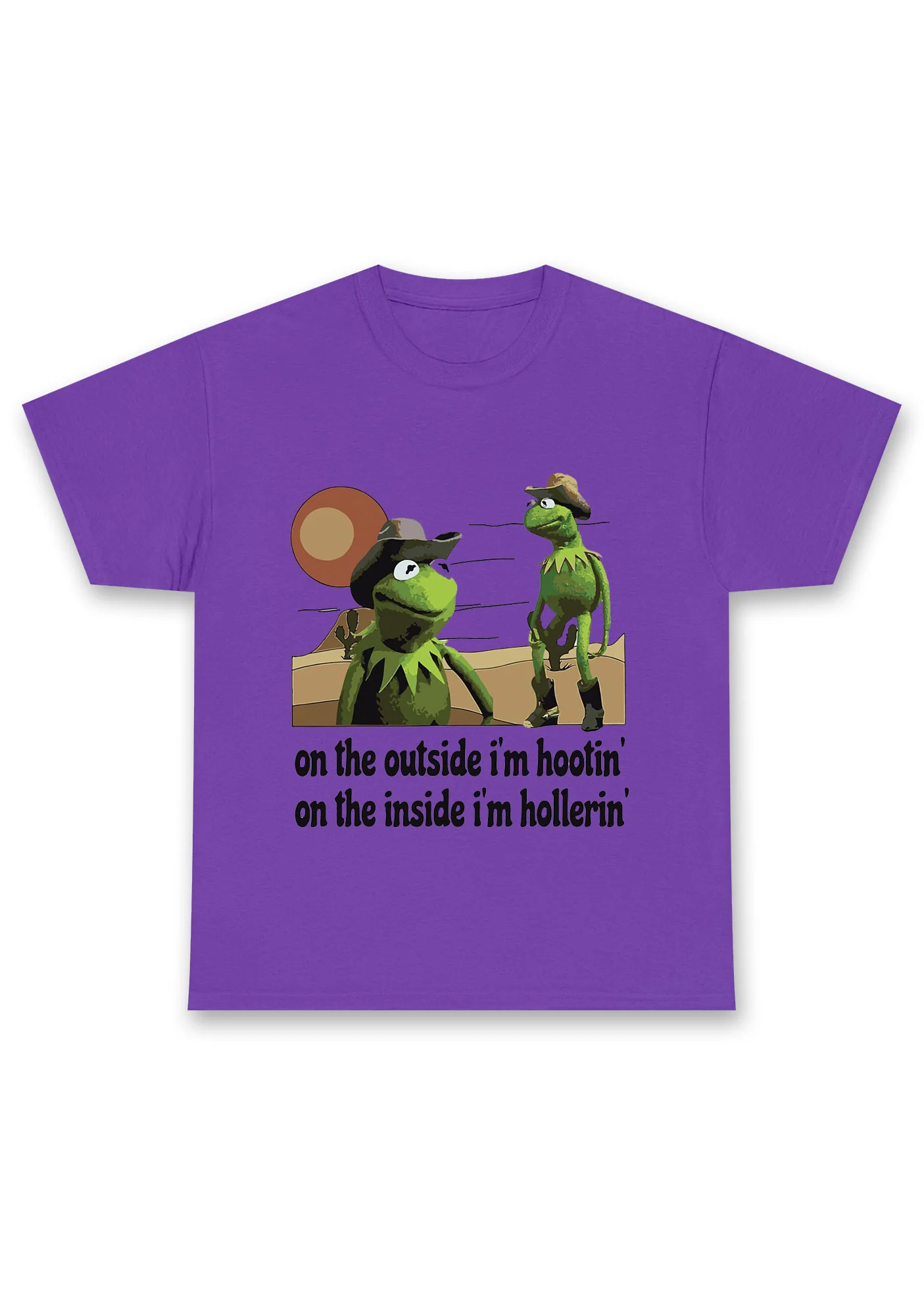 On The Outside I'm Hootin' Chunky Shirt - Image 7