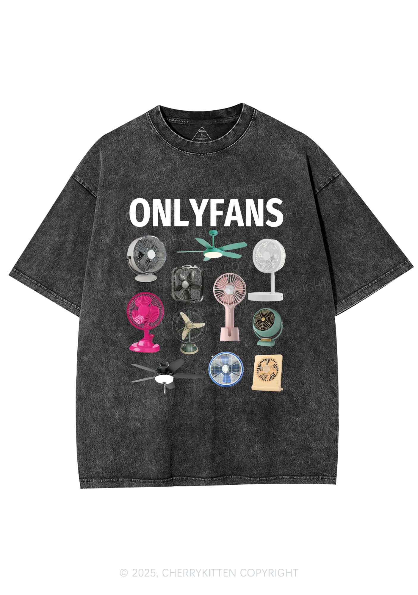 Onlyfans Y2K Washed Tee Cherrykitten - Image 4