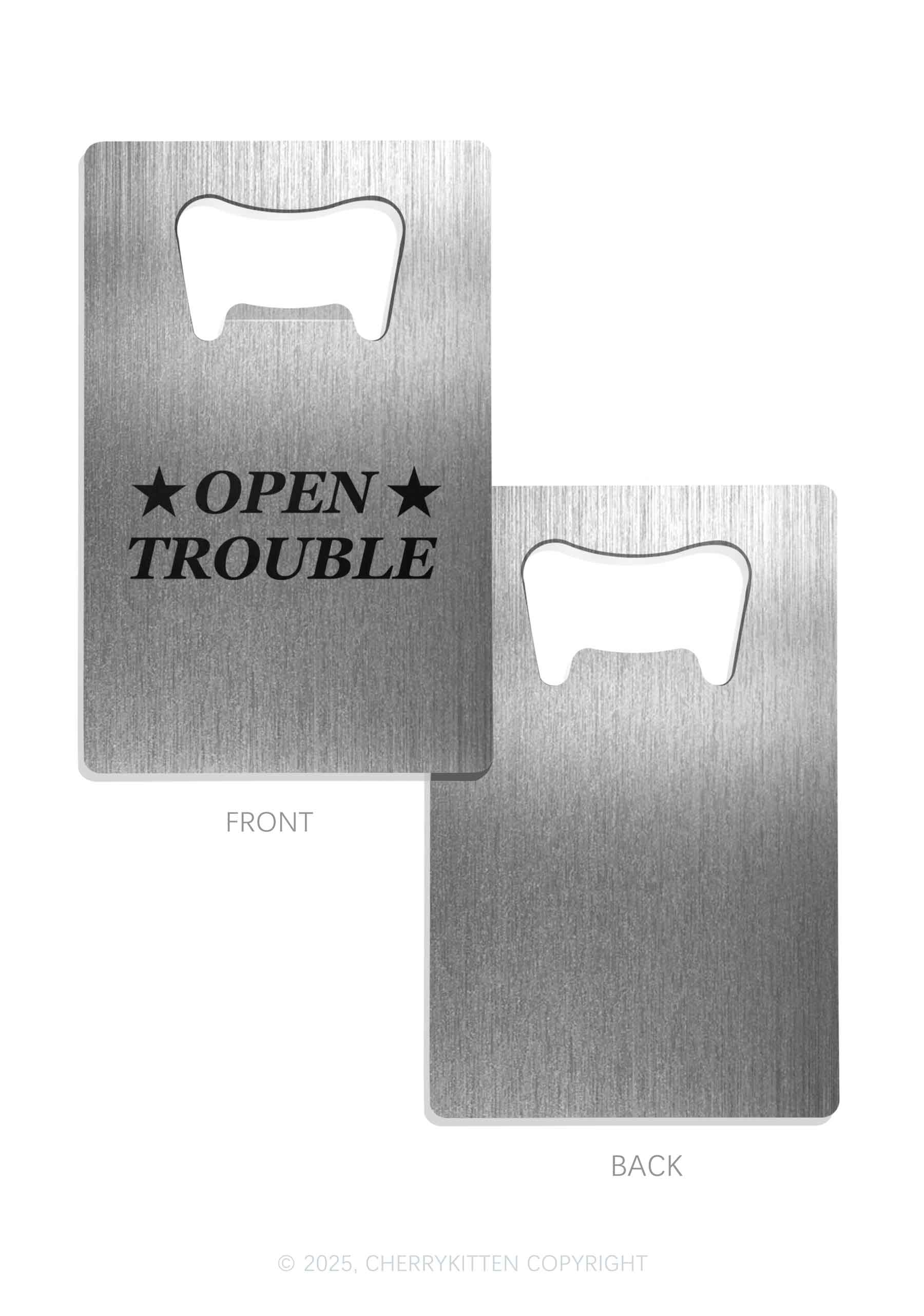 Open Trouble Y2K Credit Card Bottle Openers Cherrykitten - Image 3