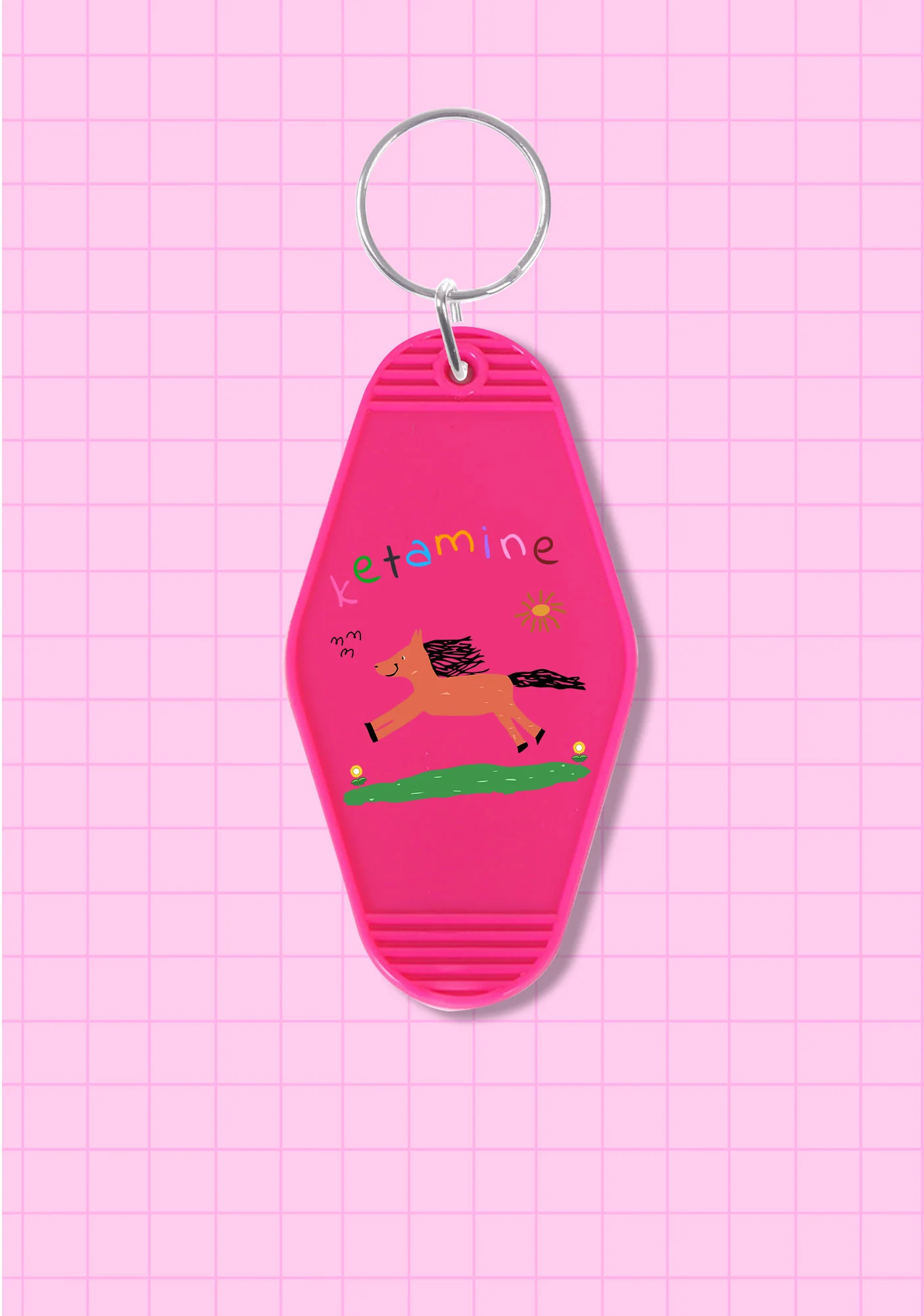 Orange Pony 1Pc Y2K Hotel Keychain Cherrykitten - Image 5