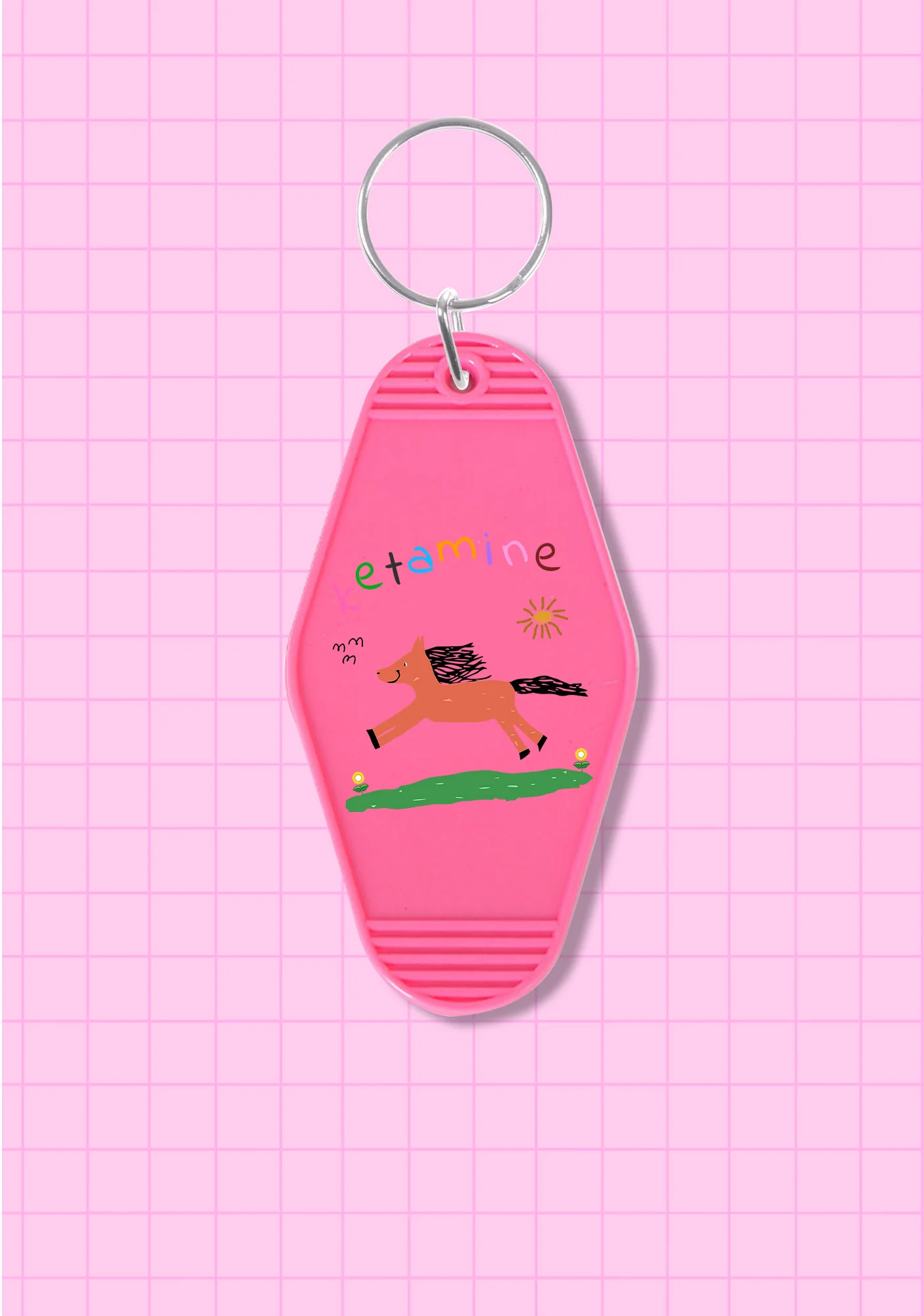 Orange Pony 1Pc Y2K Hotel Keychain Cherrykitten - Image 7
