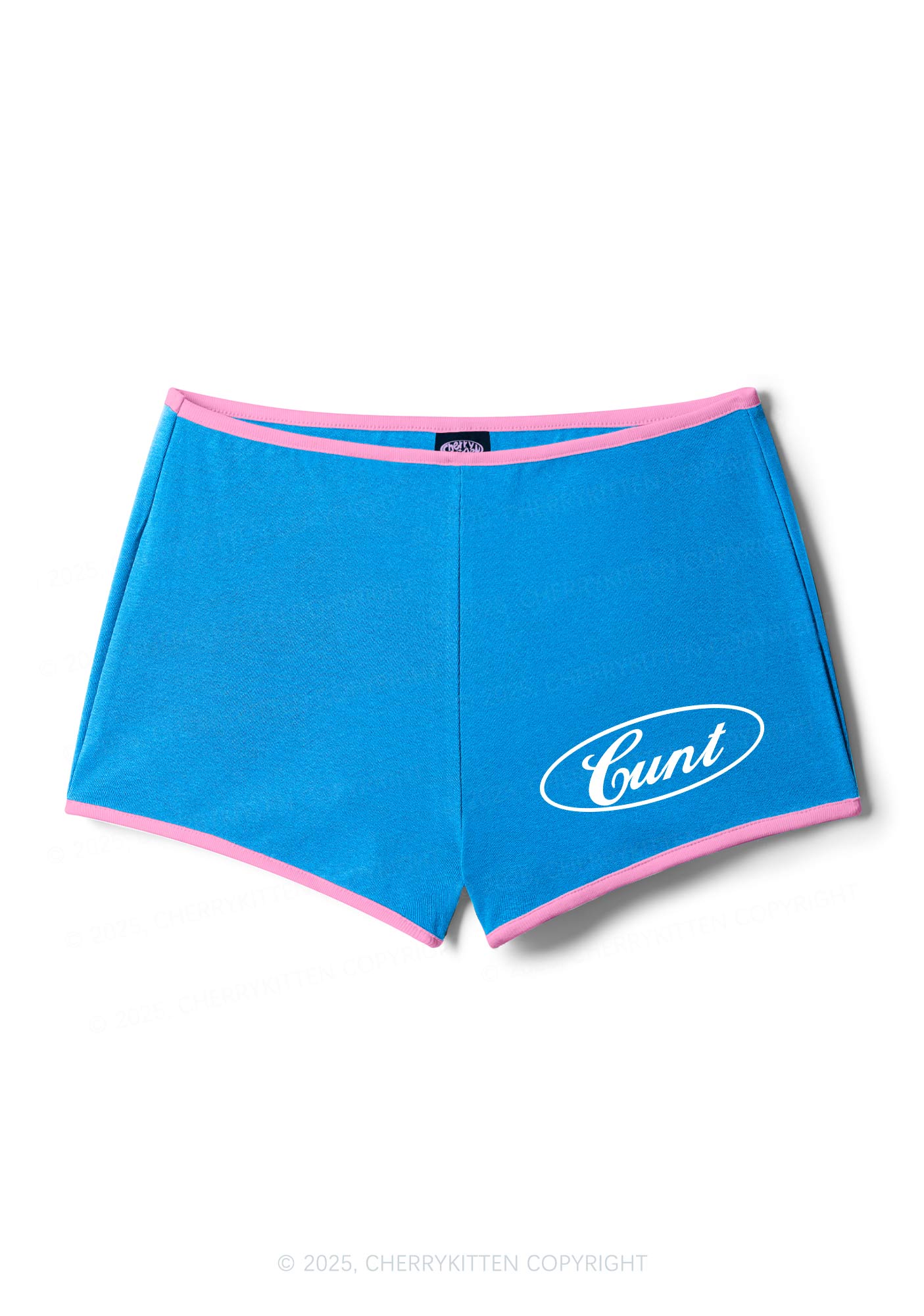 Oval Cxxt Y2K Contrast Mini Shorts Cherrykitten - Image 5