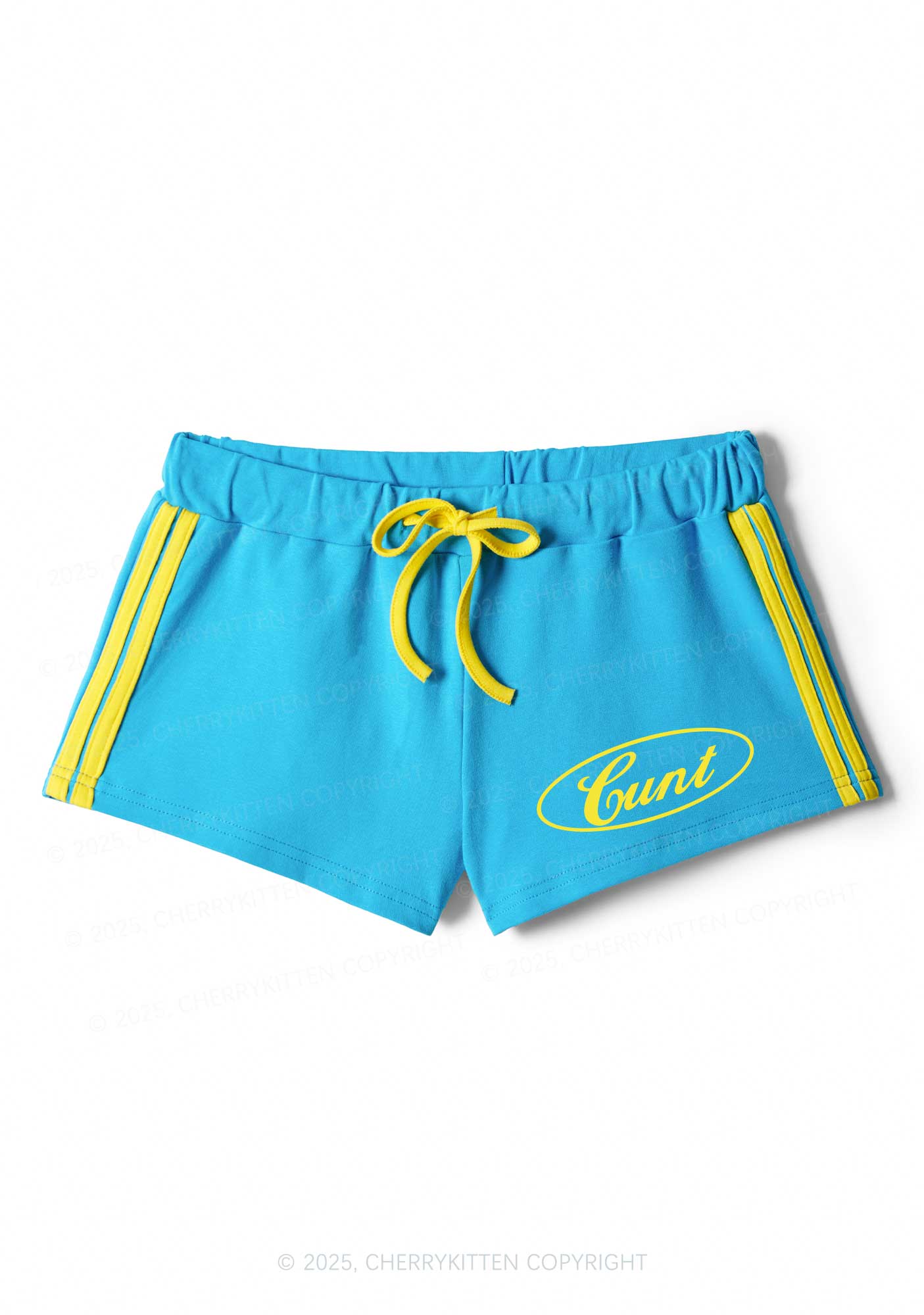 Oval Cxxt Y2K Drawstring Mini Shorts Cherrykitten - Image 5