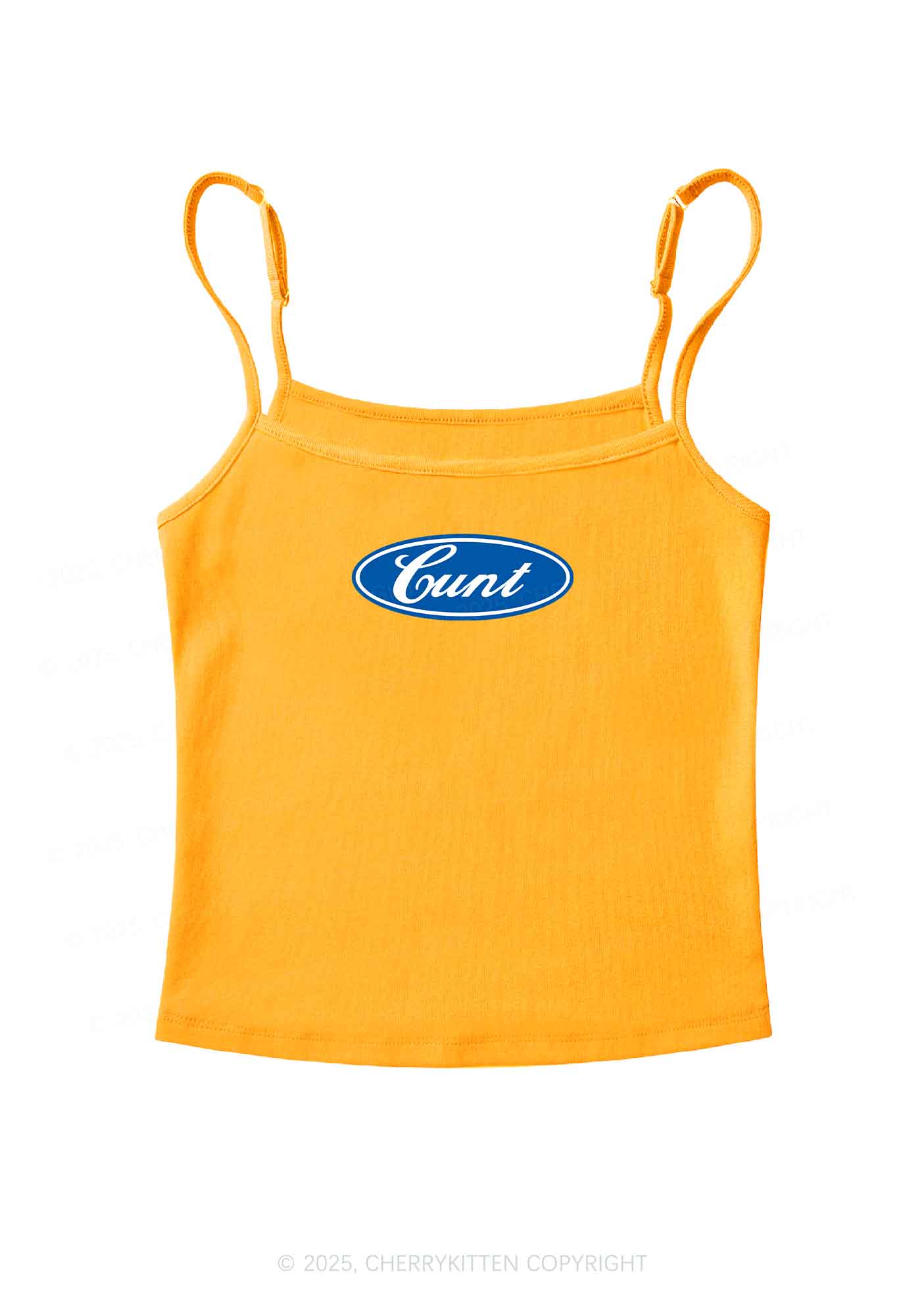 Oval Cxxt Y2K Spaghetti Strap Cami Cherrykitten - Image 7