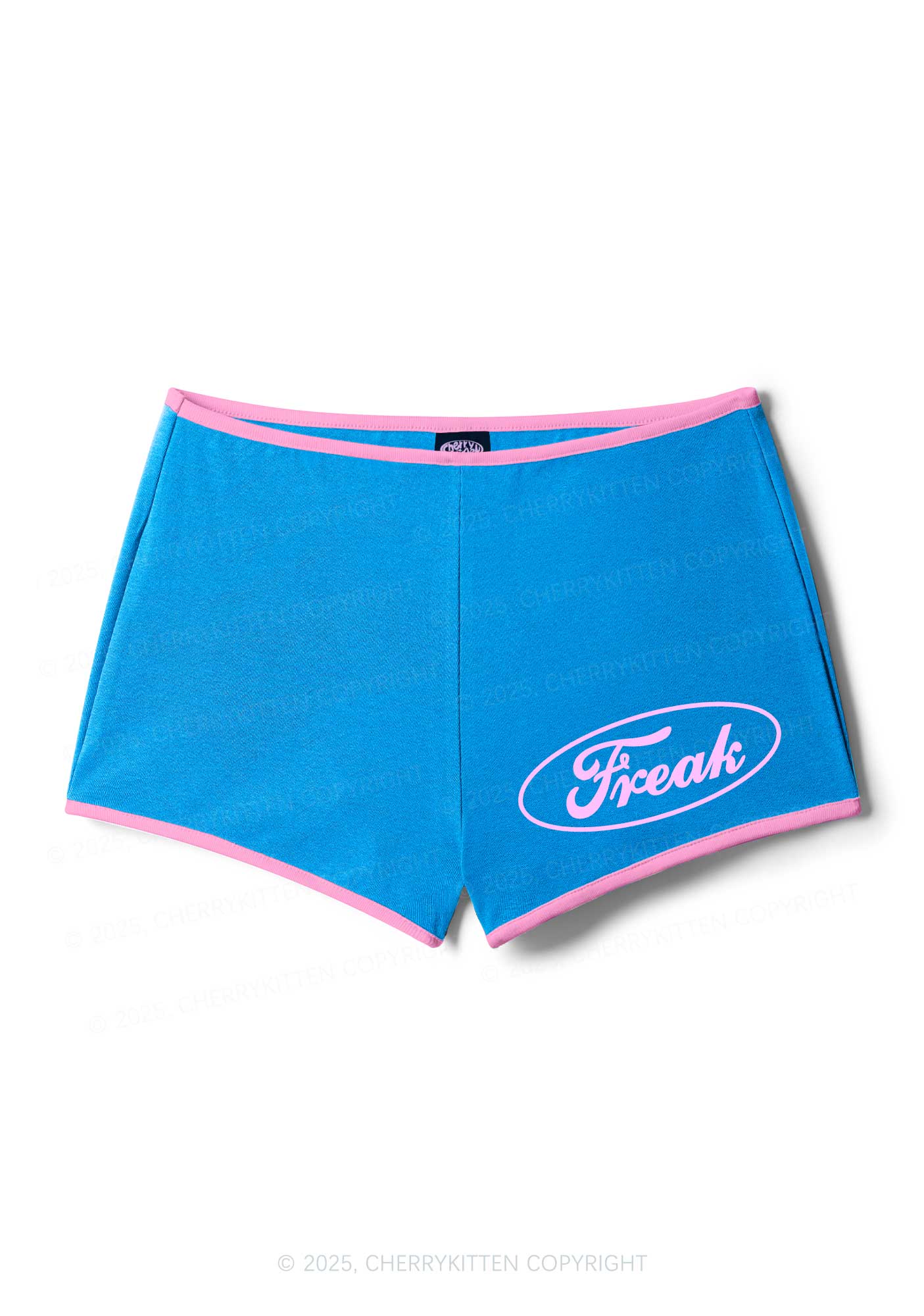 Oval Freak Y2K Booty Shorts Cherrykitten - Image 4
