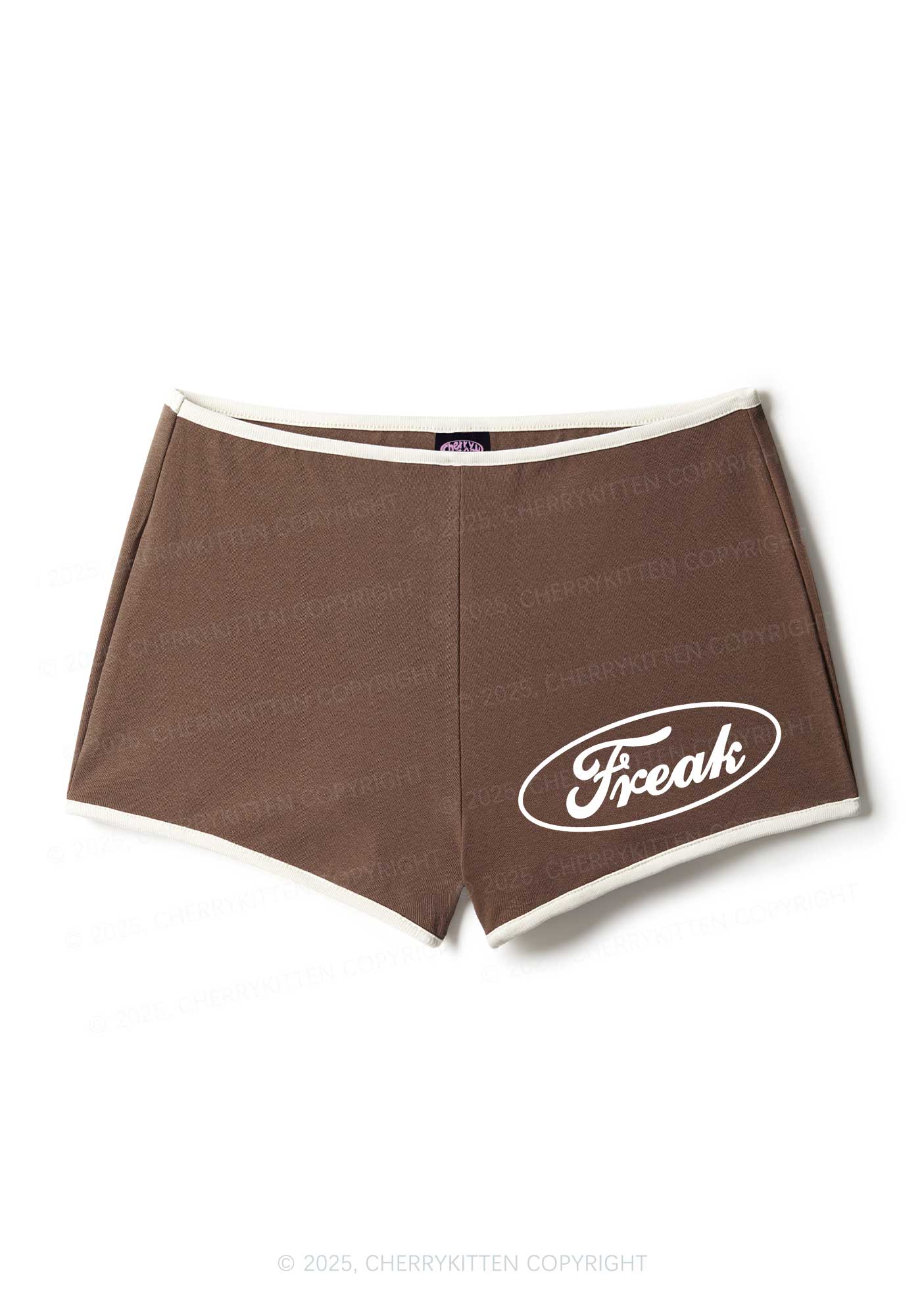 Oval Freak Y2K Booty Shorts Cherrykitten - Image 6