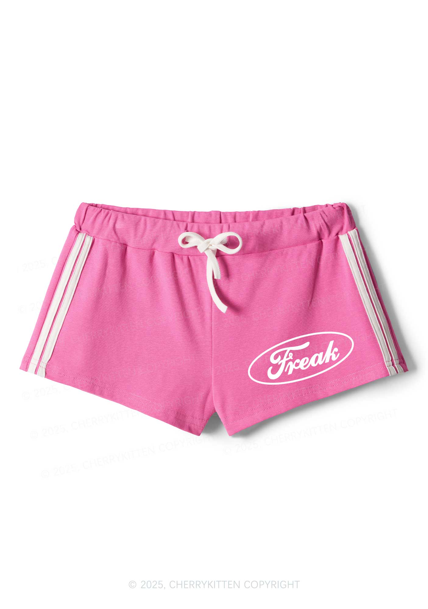 Oval Freak Y2K Drawstring Mini Shorts Cherrykitten - Image 5