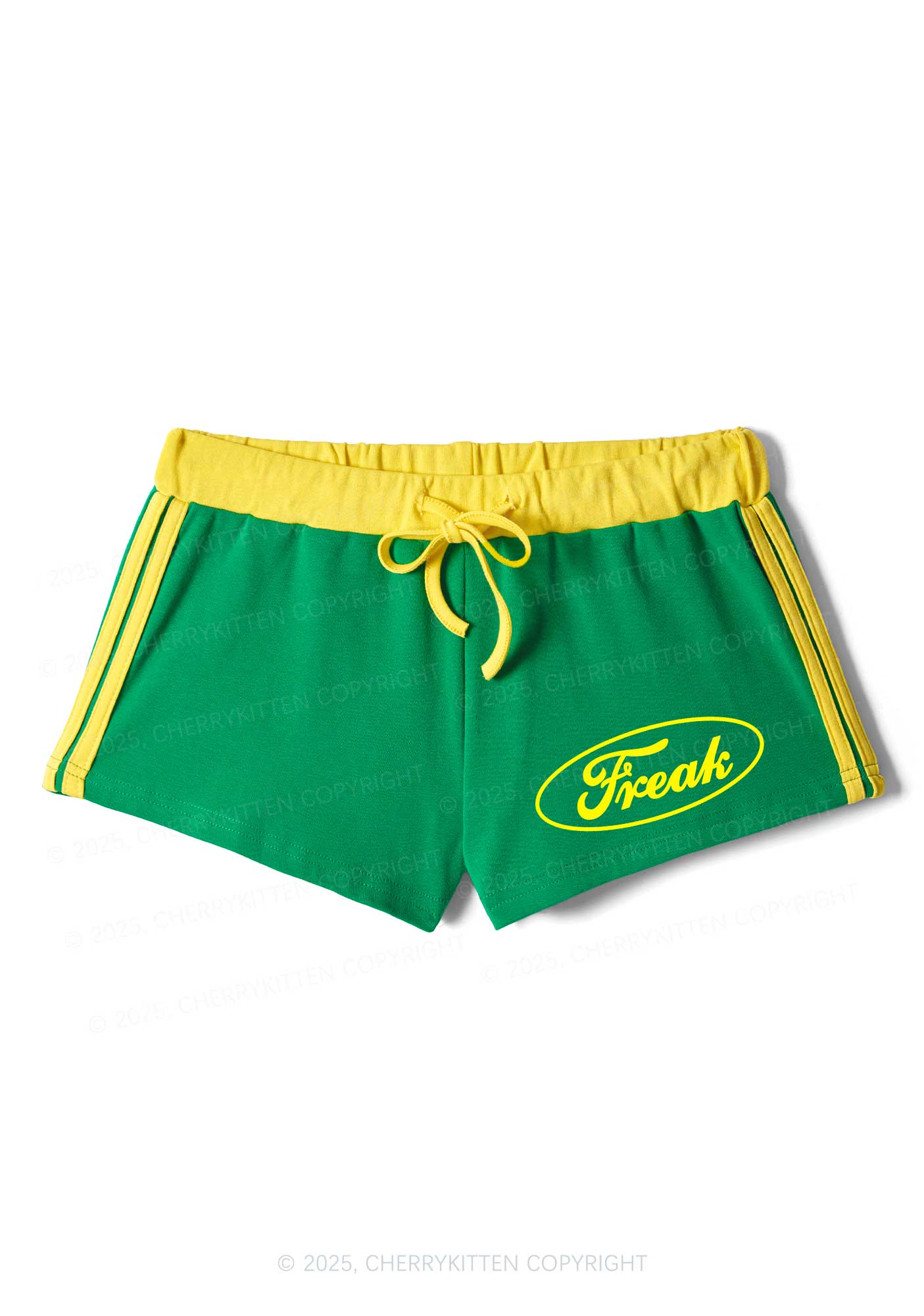 Oval Freak Y2K Drawstring Mini Shorts Cherrykitten - Image 6