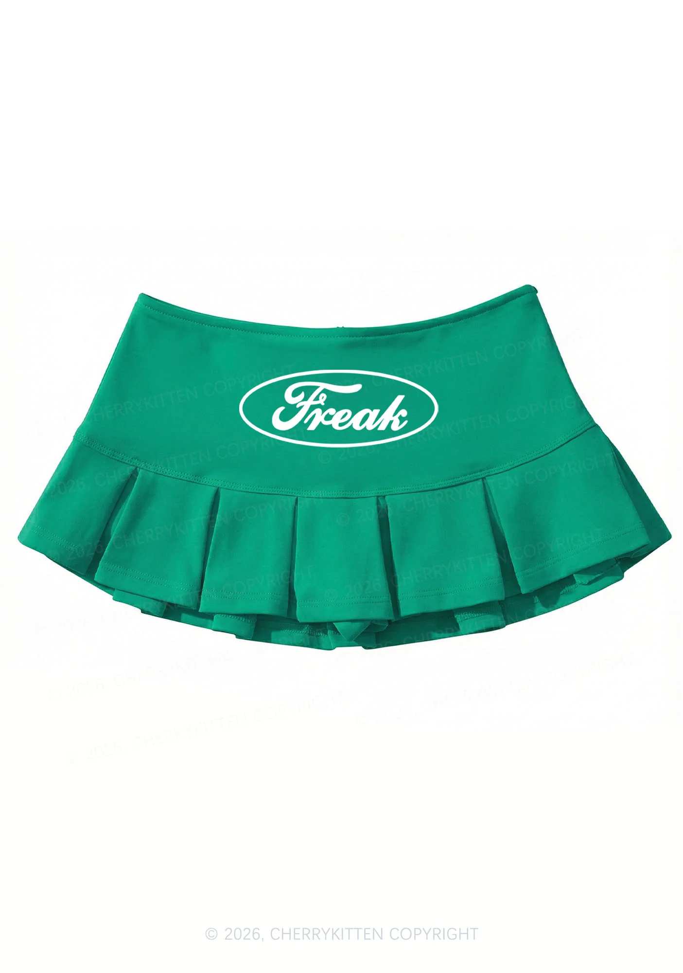 Oval Freak Y2K Mini Pleated Skirts Cherrykitten - Image 6