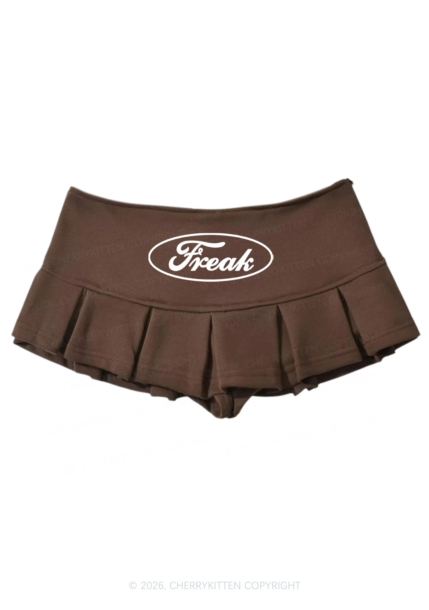 Oval Freak Y2K Mini Pleated Skirts Cherrykitten - Image 7